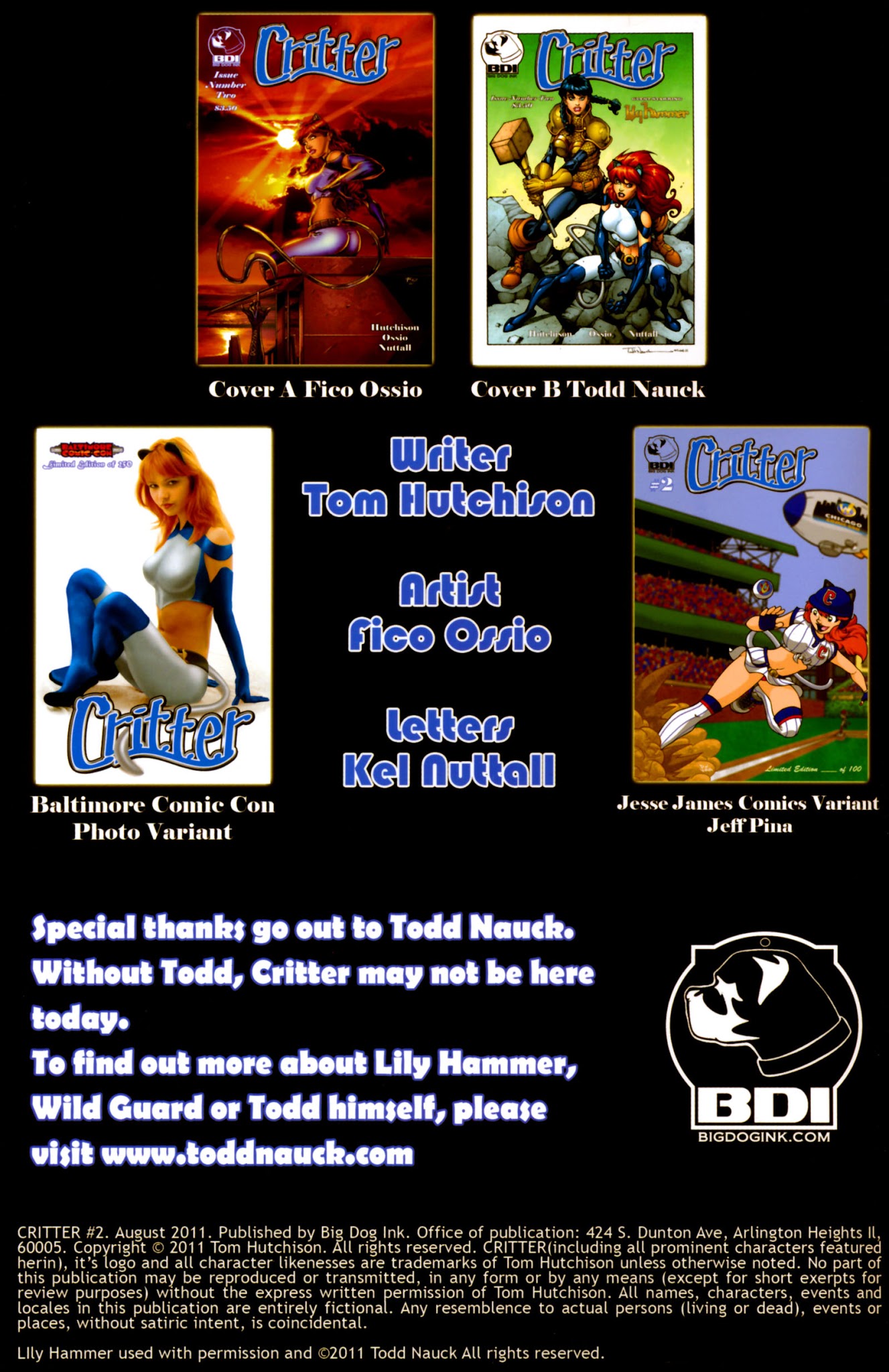 Read online Critter comic -  Issue #2 - 2