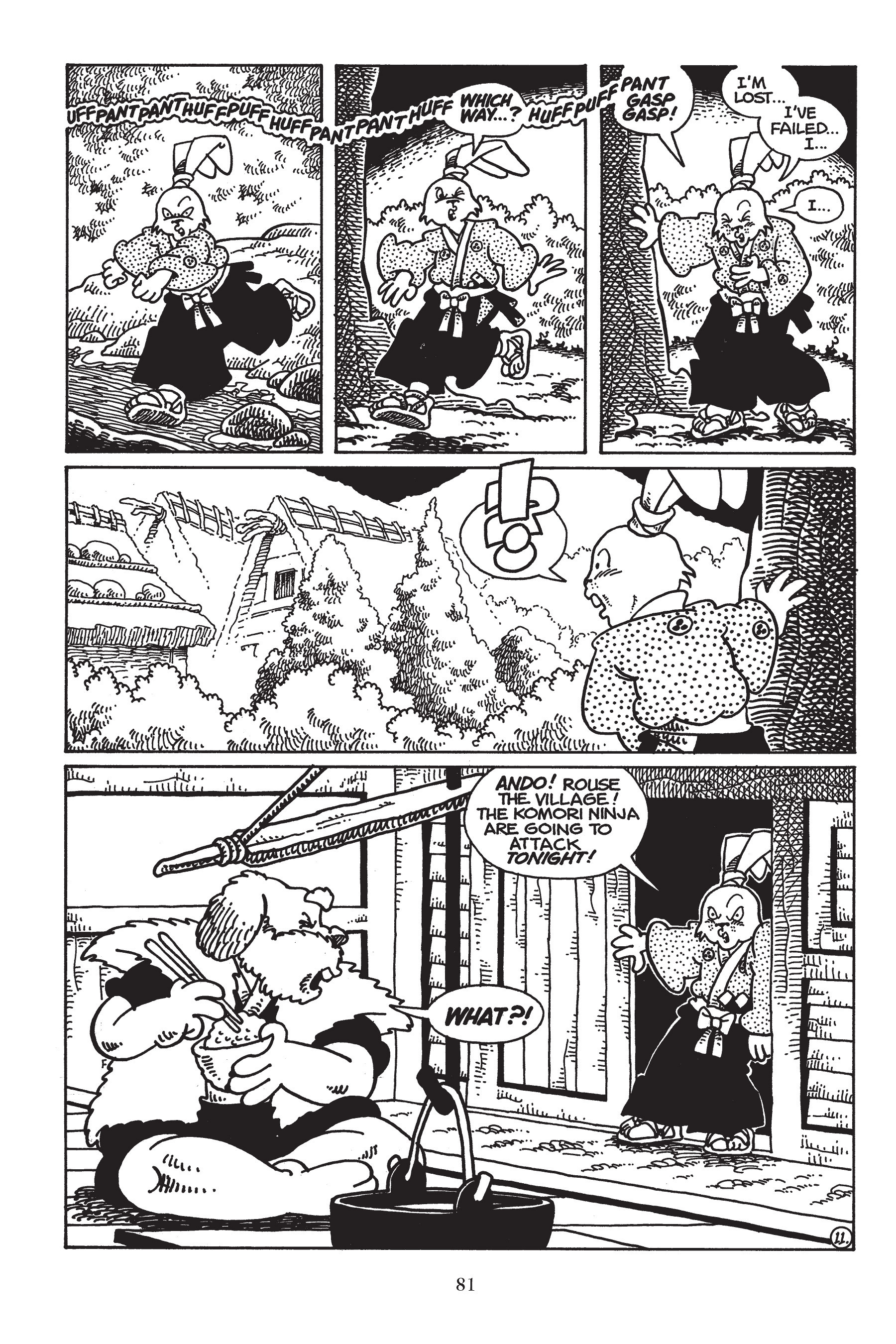 Read online Usagi Yojimbo (1987) comic -  Issue # _TPB 5 - 80