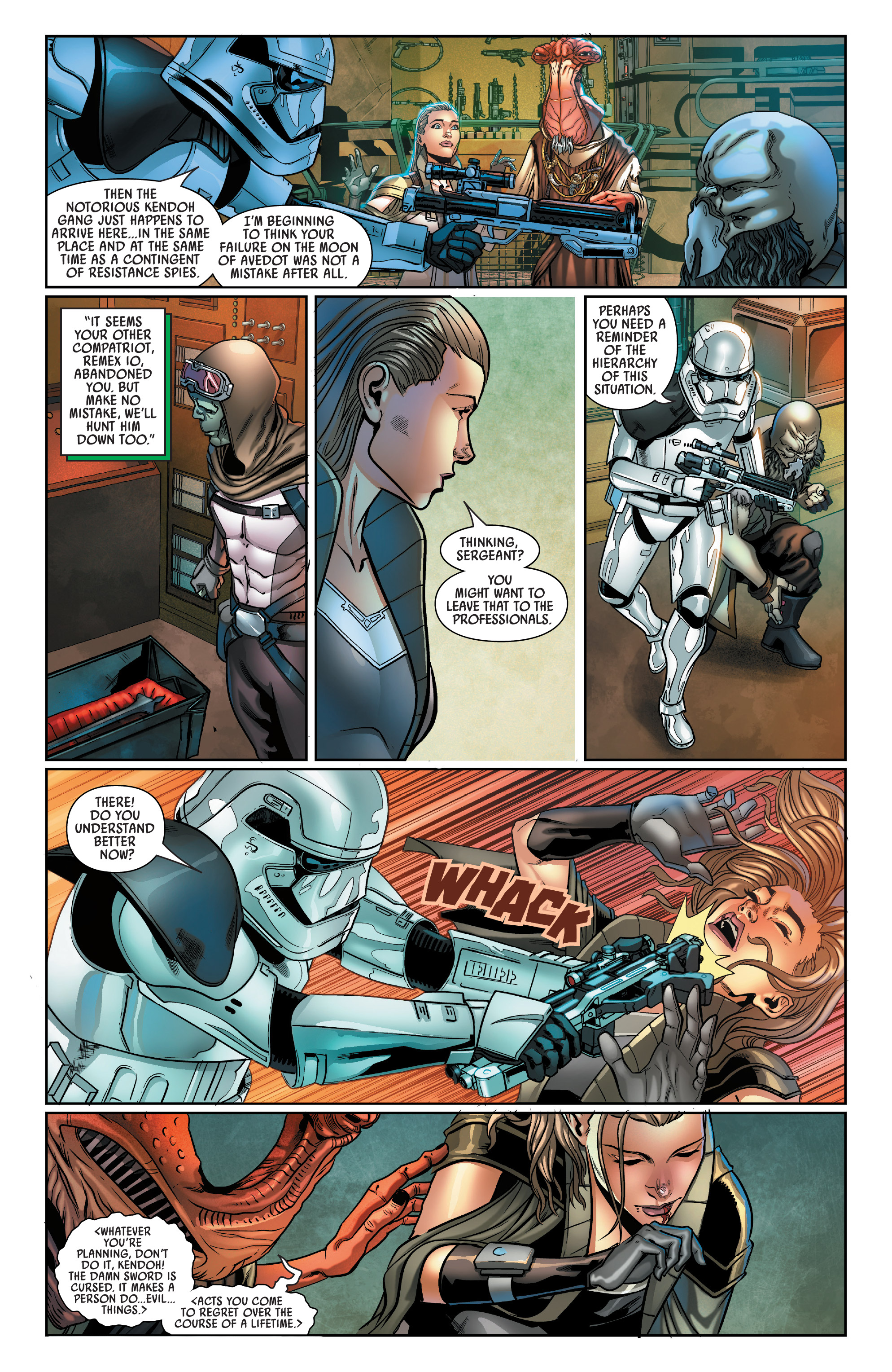 Read online Star Wars: Galaxy's Edge comic -  Issue #5 - 7