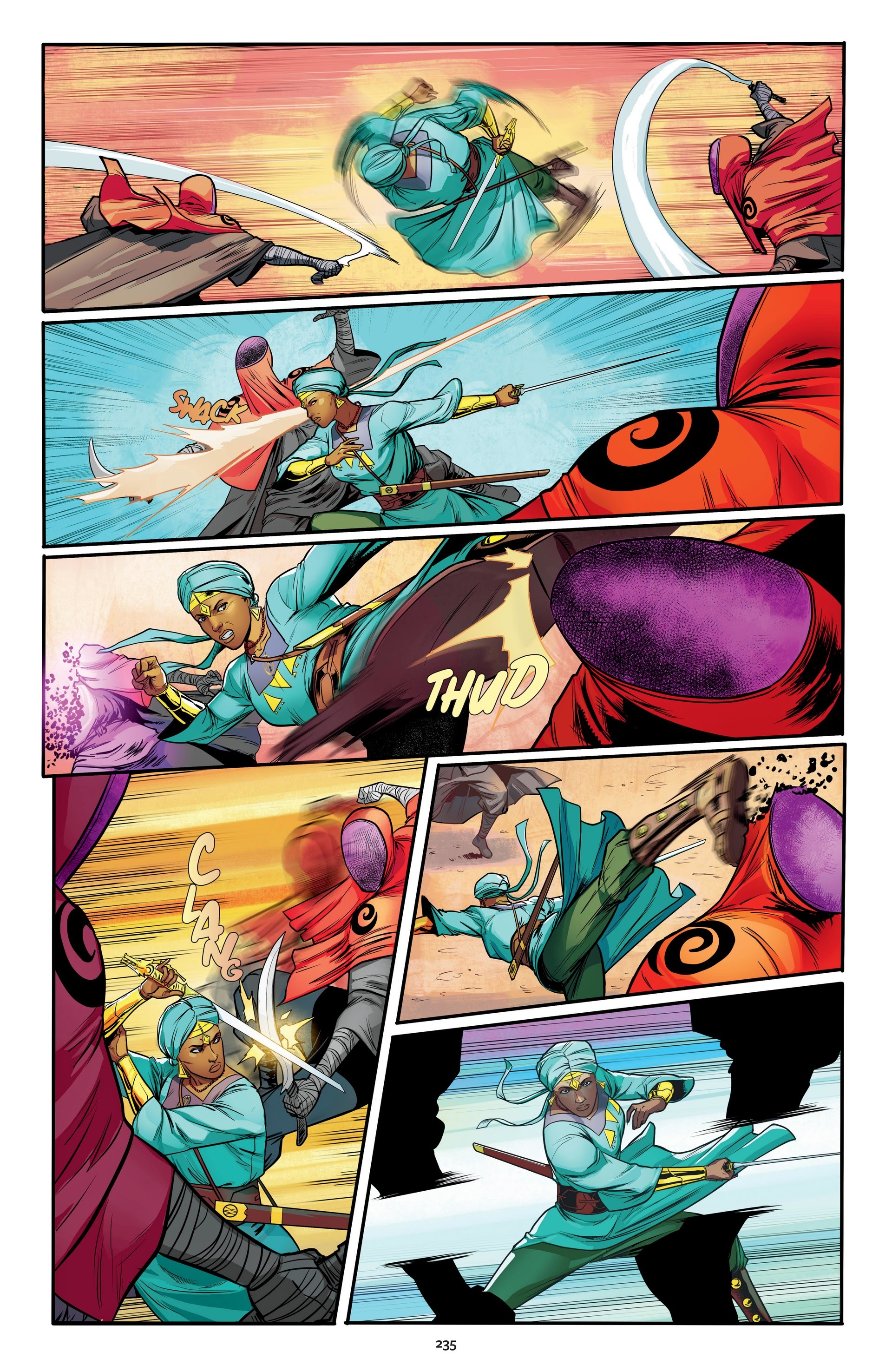 Read online Malika: Warrior Queen comic -  Issue # TPB 2 (Part 3) - 37