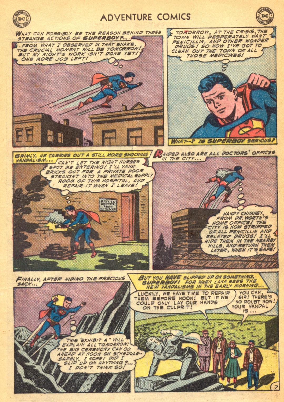 Read online Adventure Comics (1938) comic -  Issue #202 - 9