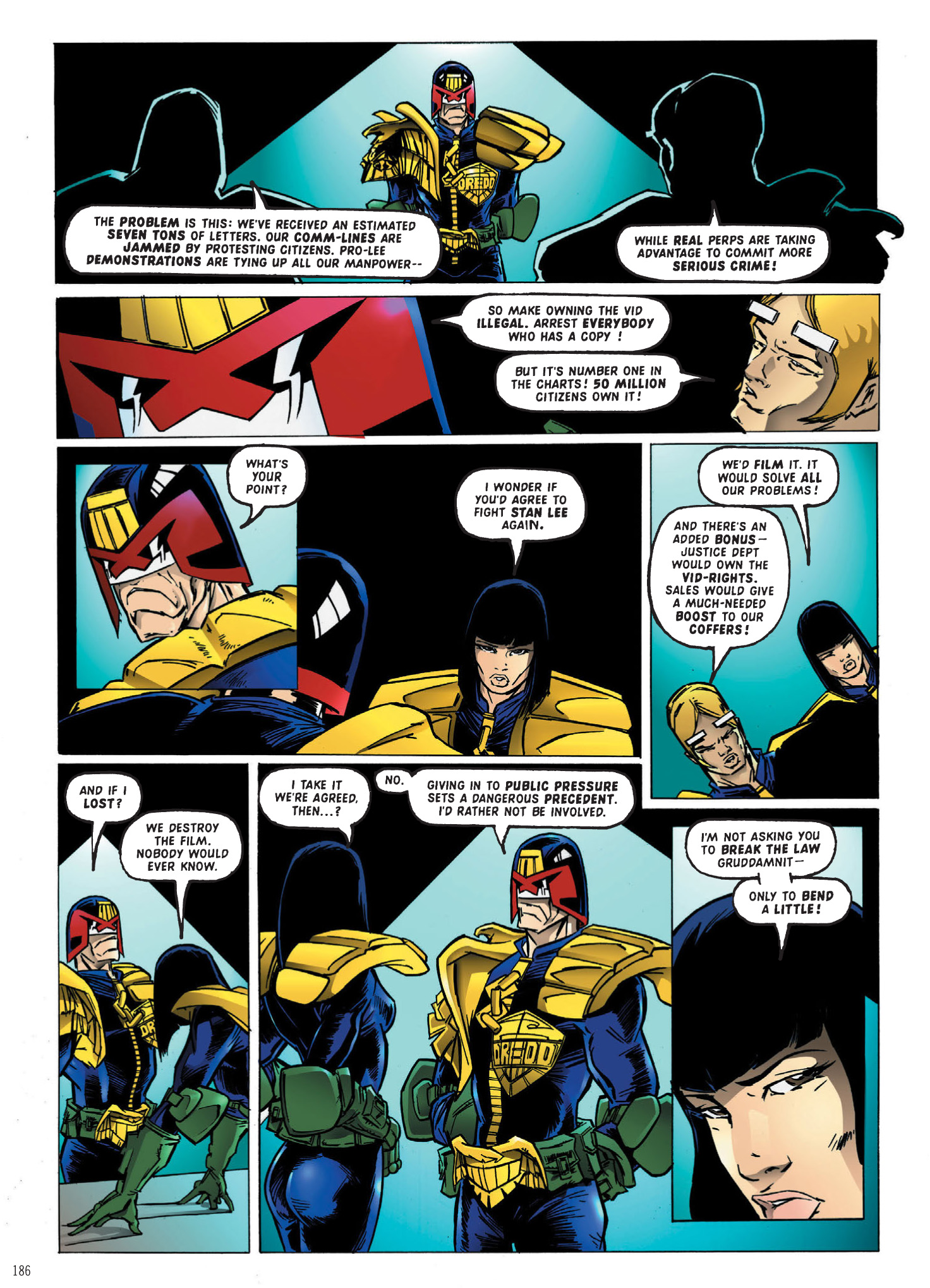 Read online Judge Dredd: The Complete Case Files comic -  Issue # TPB 31 - 187