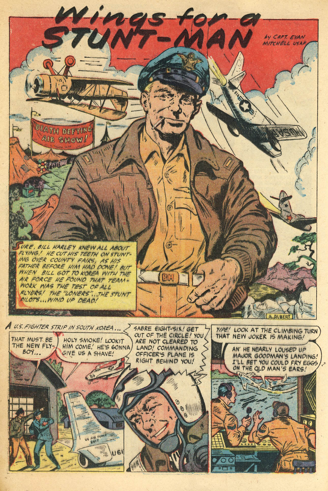 Read online War Birds (1952) comic -  Issue #2 - 12