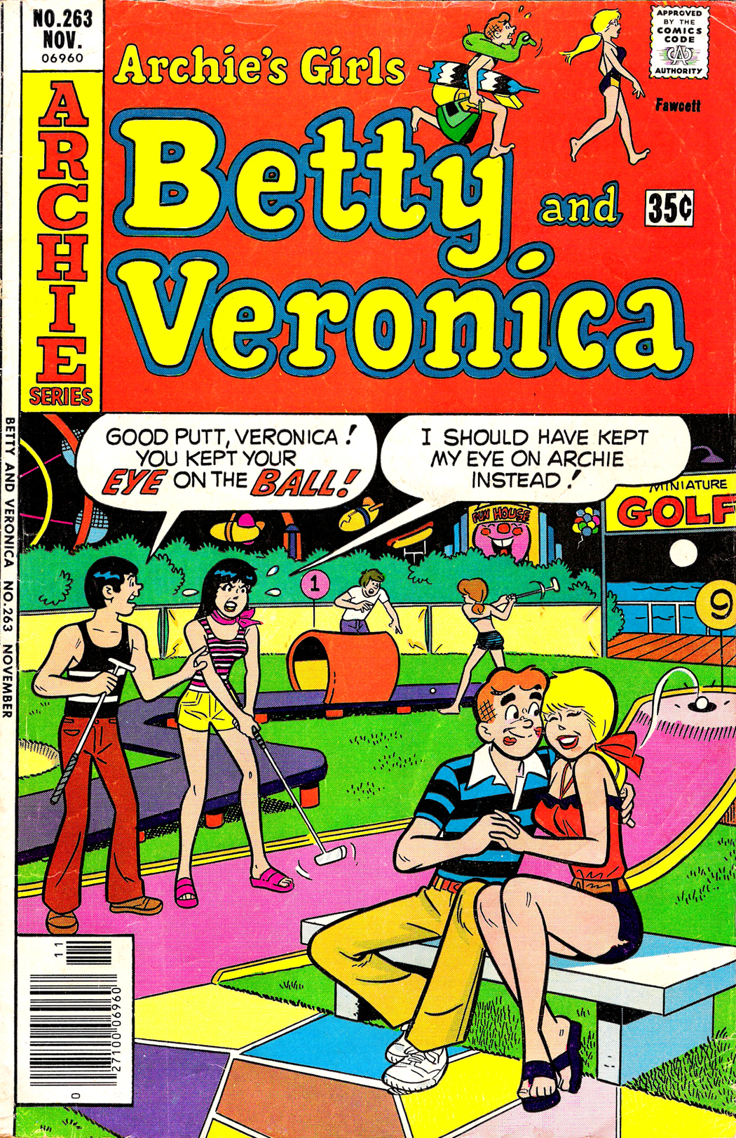 Read online Archie's Girls Betty and Veronica comic -  Issue #263 - 1