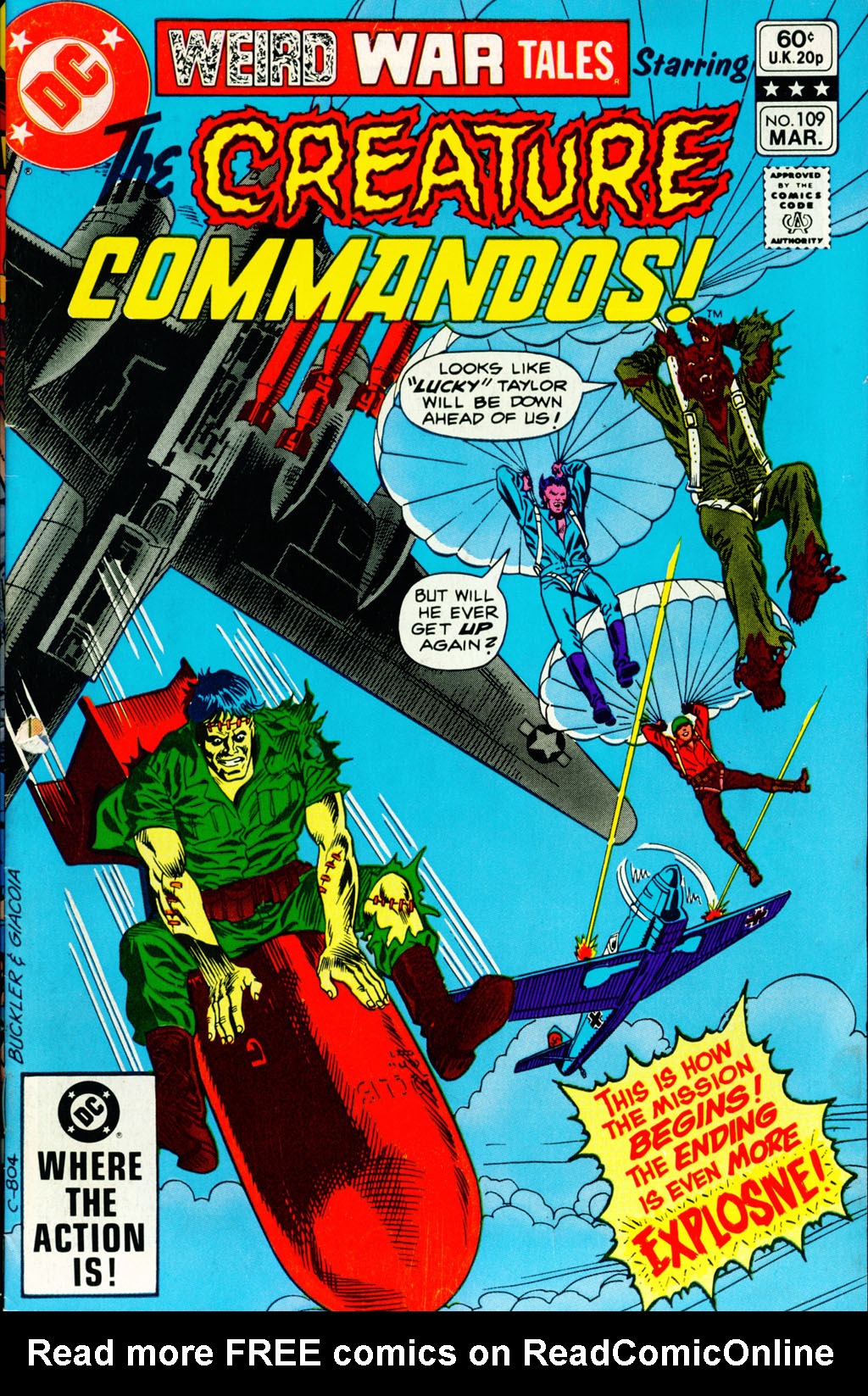 Read online Weird War Tales (1971) comic -  Issue #109 - 1