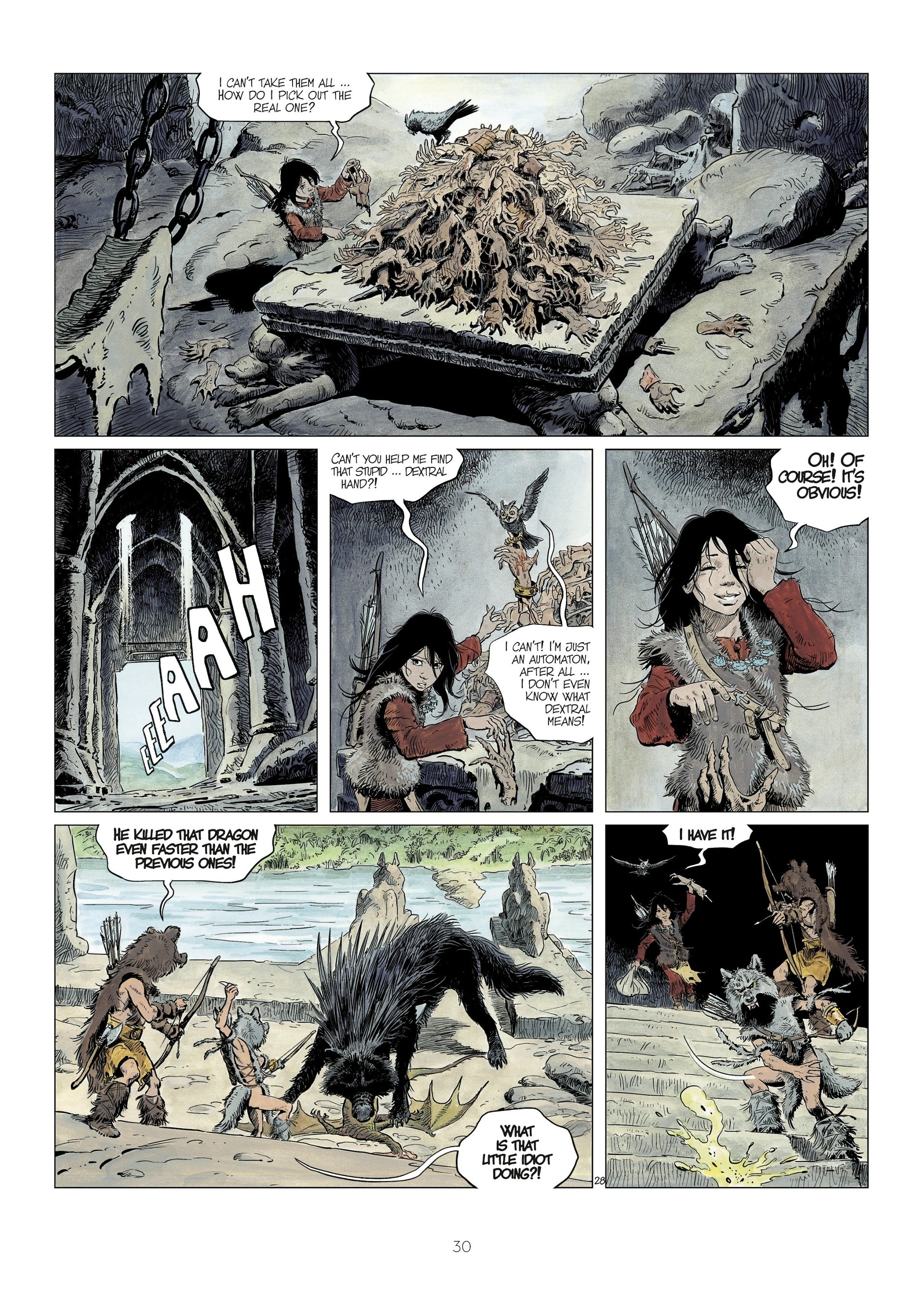 Read online The World of Thorgal: Wolfcub comic -  Issue #3 - 32