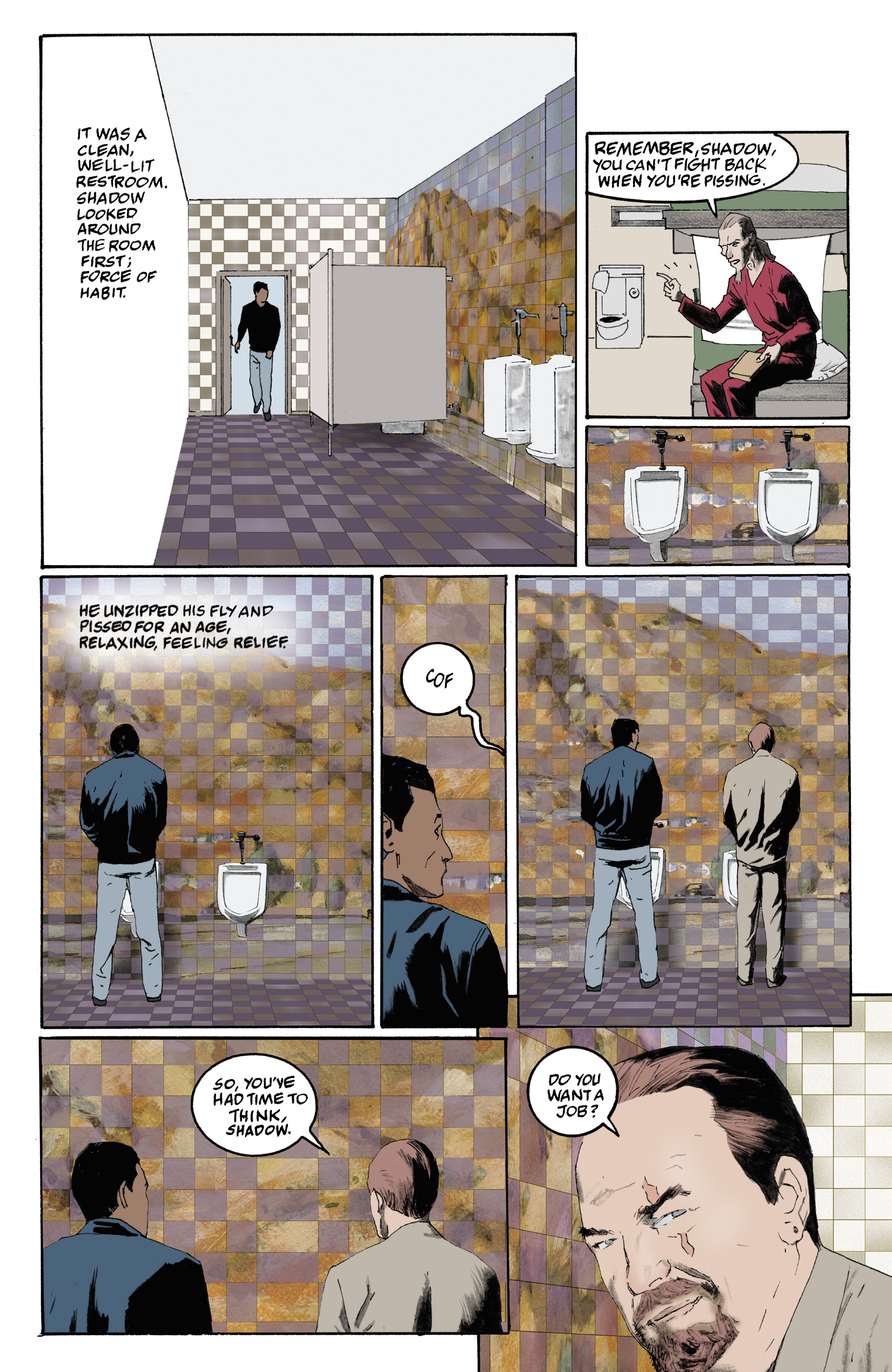 Read online American Gods: Shadows comic -  Issue #1 - 26