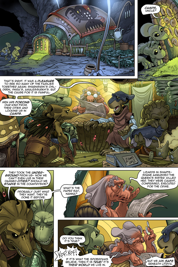 Read online Unsounded comic -  Issue #15 - 18