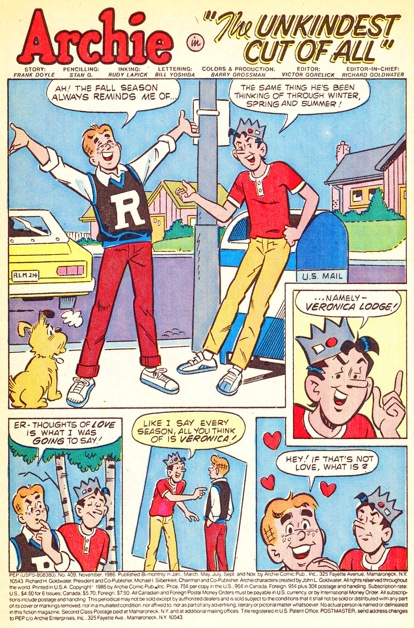 Read online Pep Comics comic -  Issue #409 - 3