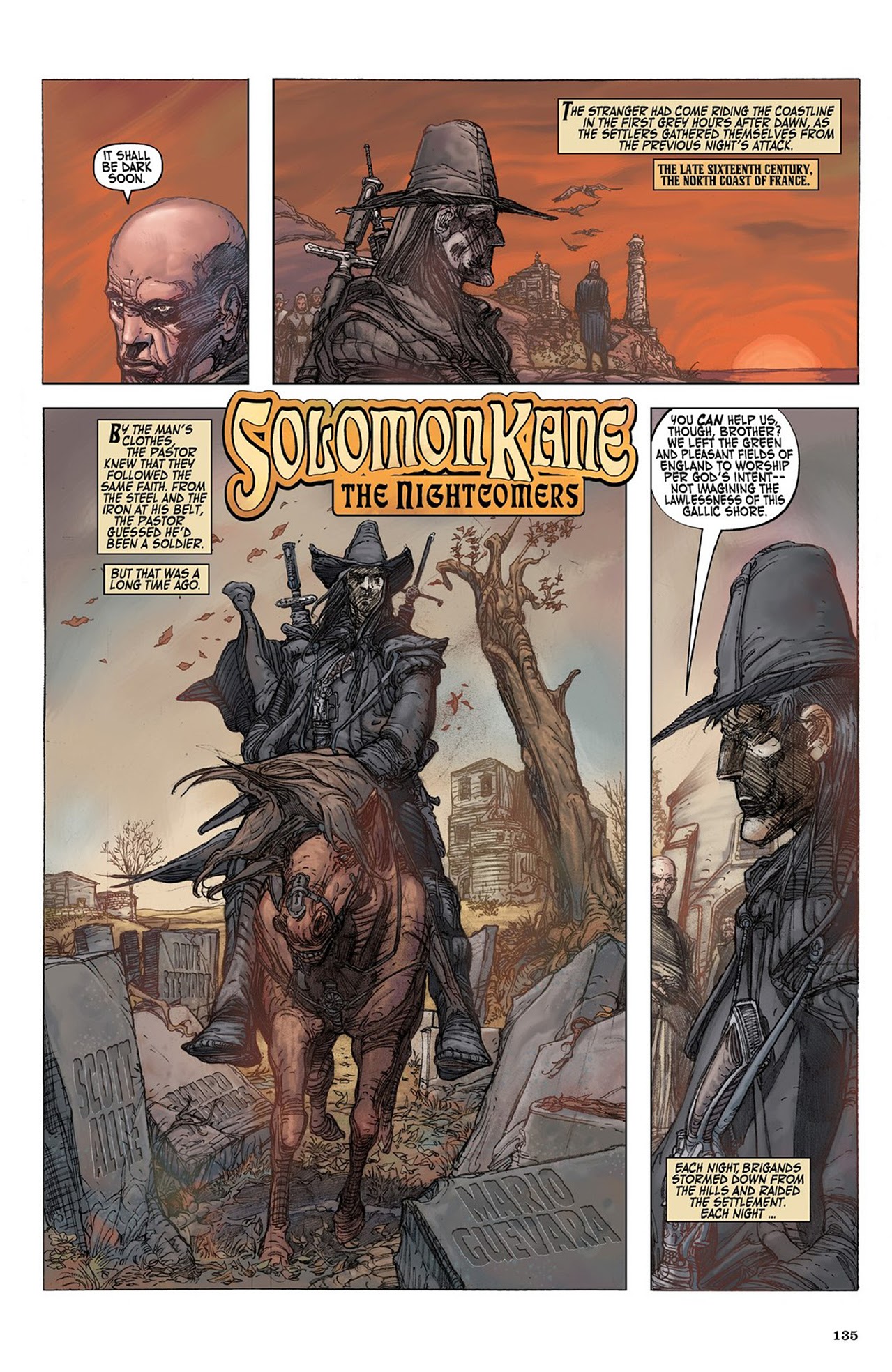 Read online Solomon Kane comic -  Issue # _TPB - 135