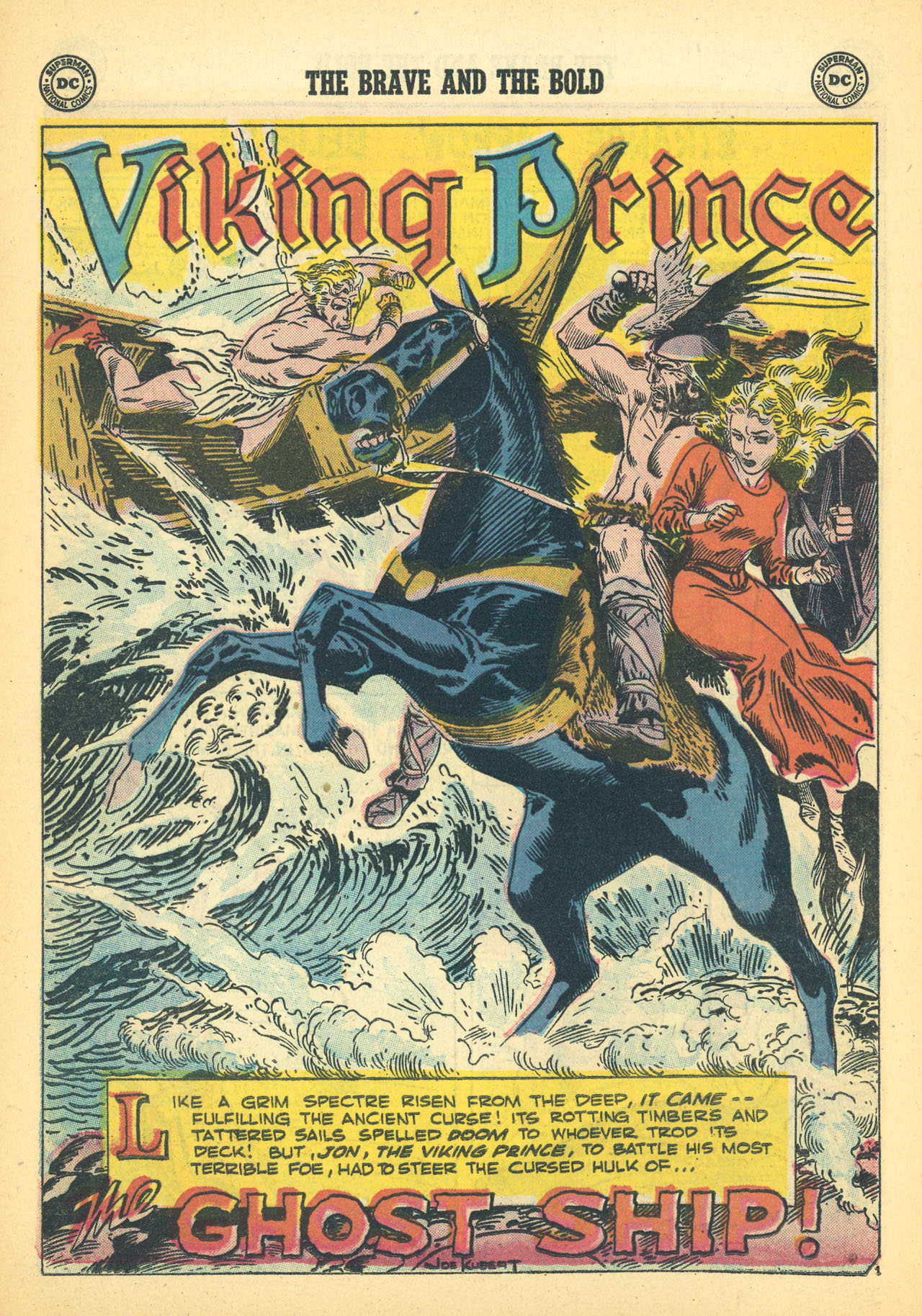 Read online The Brave and the Bold (1955) comic -  Issue #14 - 14