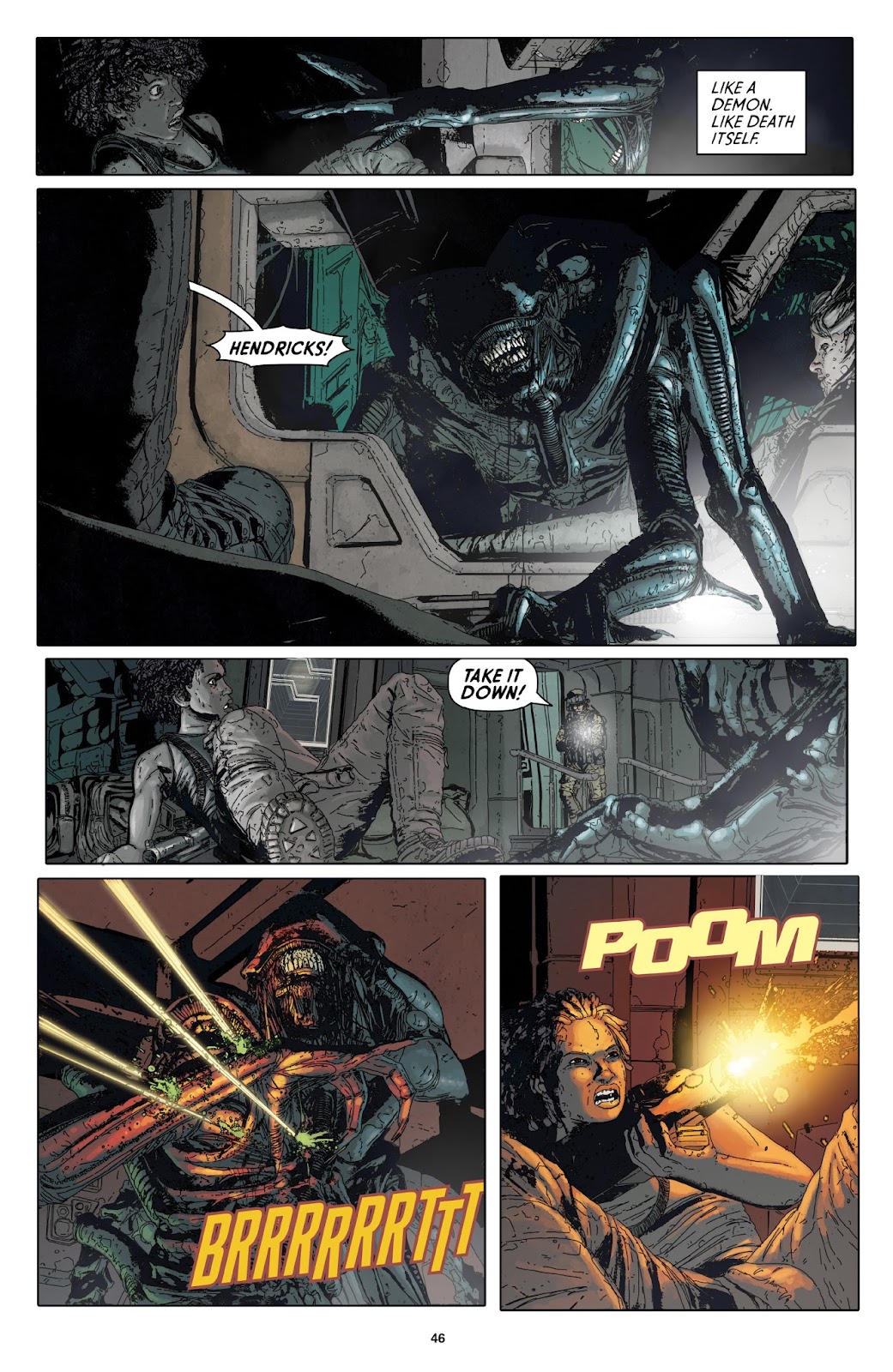 Aliens: Defiance issue TPB 1 - Page 45