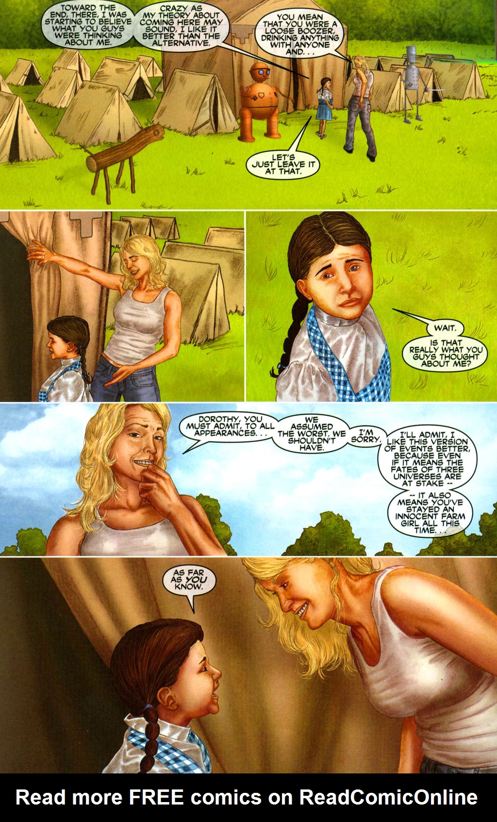 Read online The Oz/Wonderland Chronicles comic -  Issue #2 - 17