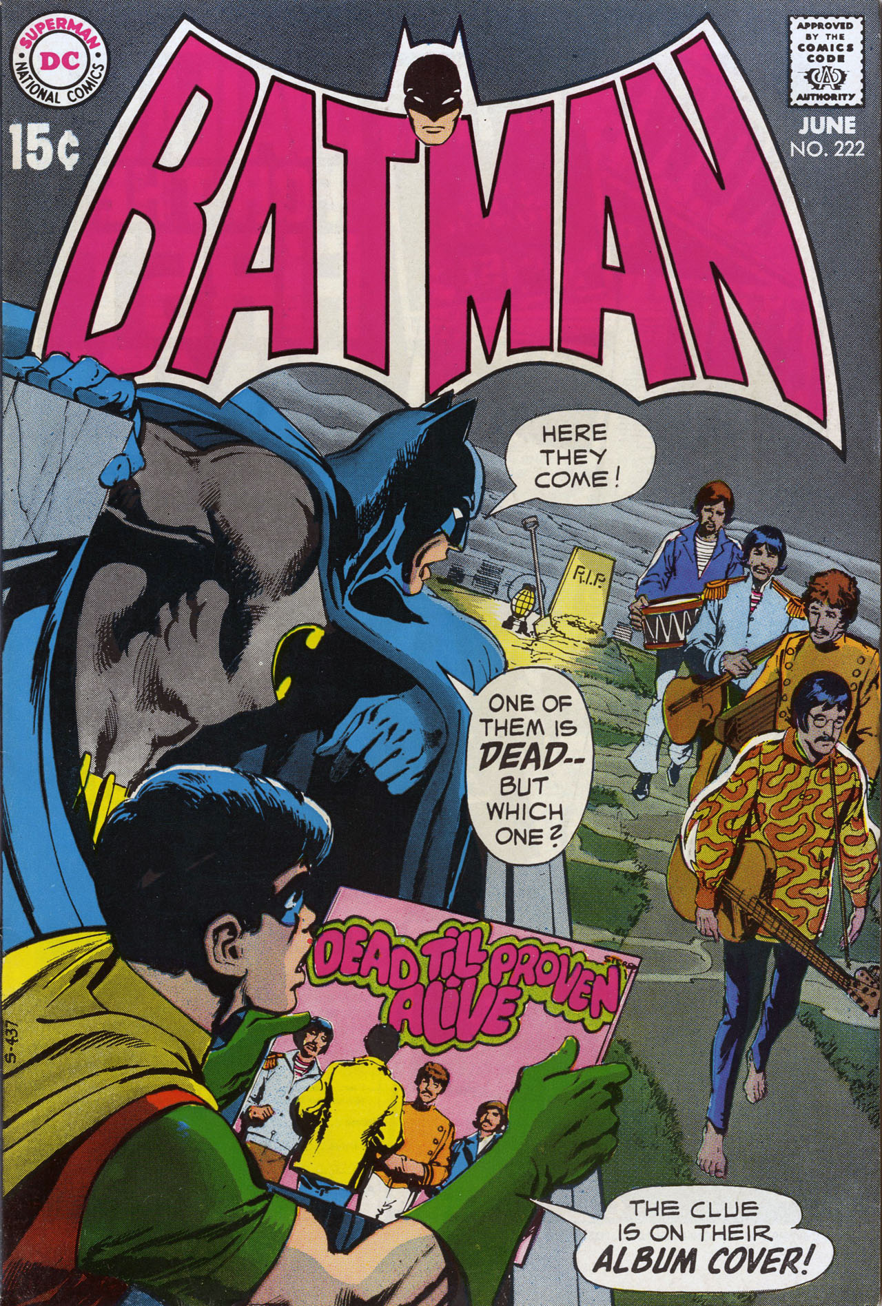 Read online Batman (1940) comic -  Issue #222 - 1