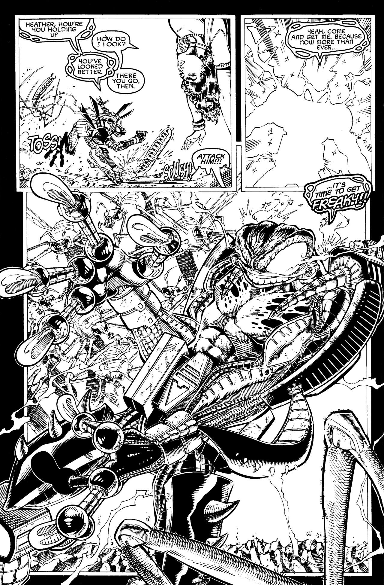Read online Cyberfrog: Amphibionix comic -  Issue # Full - 16
