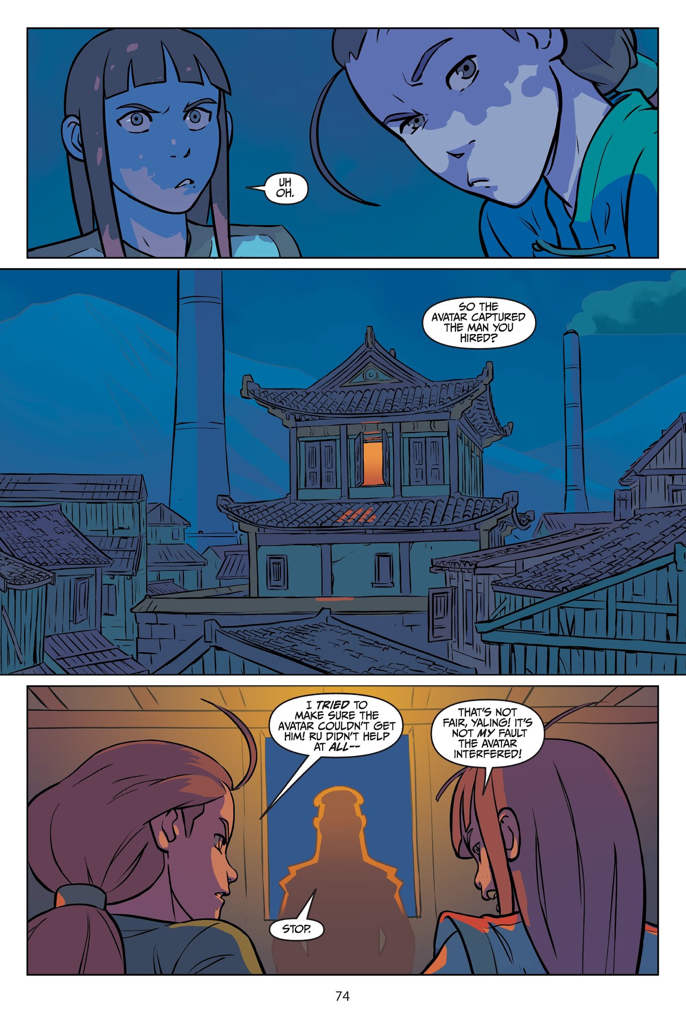 Read online Nickelodeon Avatar: The Last Airbender - Imbalance comic -  Issue # TPB 1 - 75