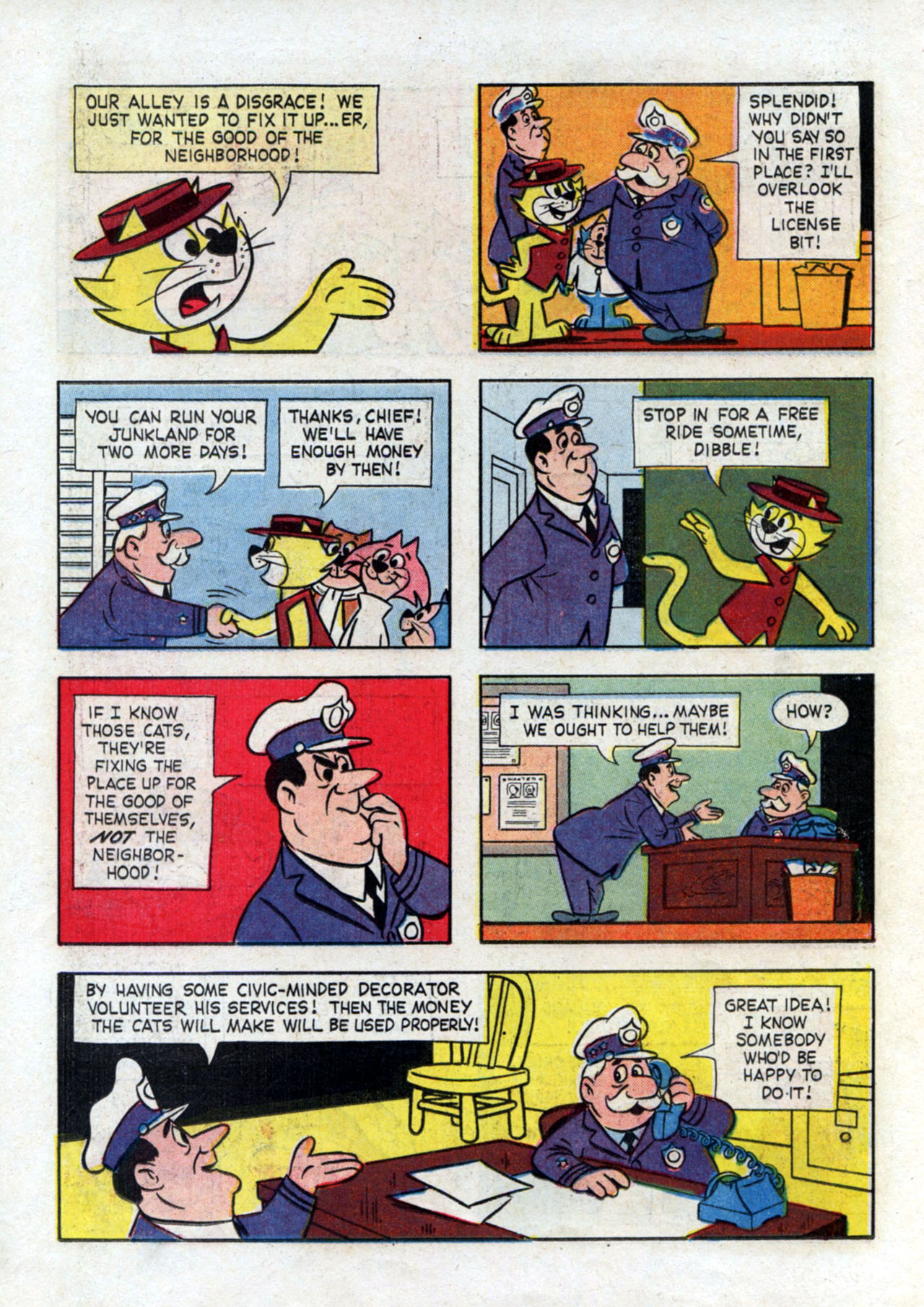 Read online Top Cat (1962) comic -  Issue #7 - 14