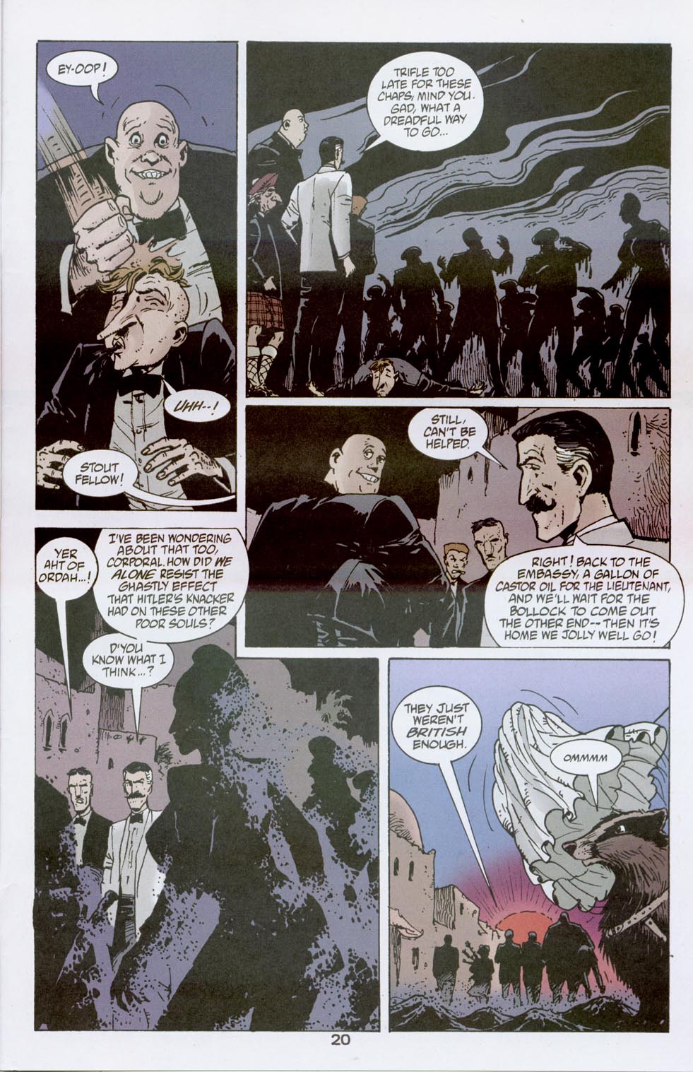 Read online Adventures in the Rifle Brigade: Operation Bollock comic -  Issue #3 - 21