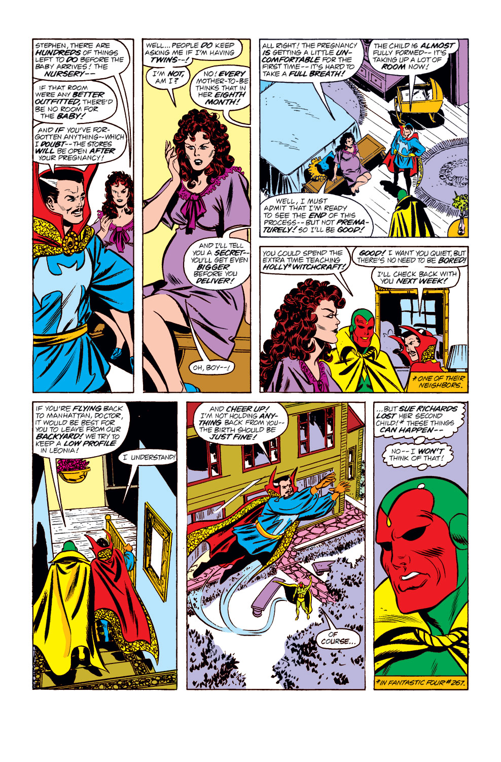 Read online The Vision and the Scarlet Witch (1985) comic -  Issue #11 - 4