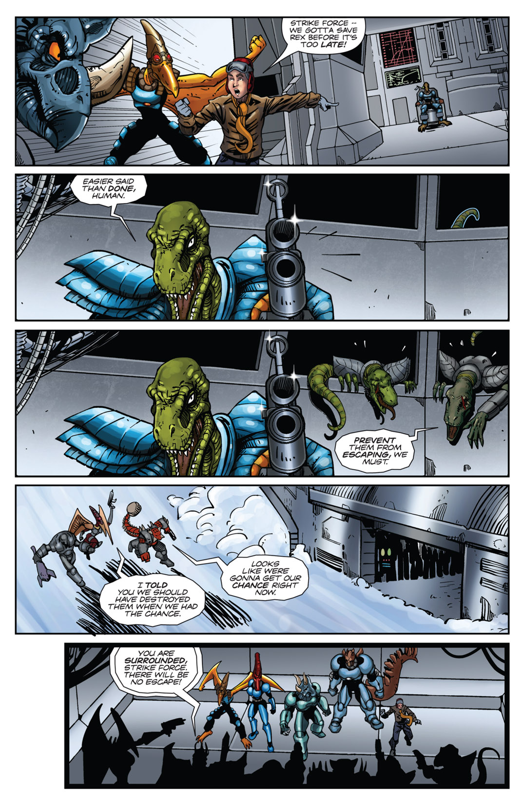 Read online Jurassic StrikeForce 5 comic -  Issue # _TPB - 106