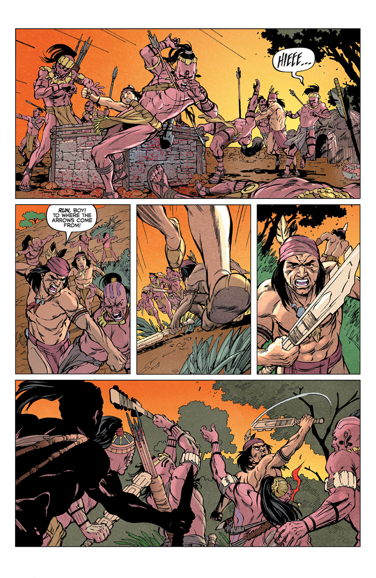 Read online Turok, Son of Stone (2010) comic -  Issue #1 - 4