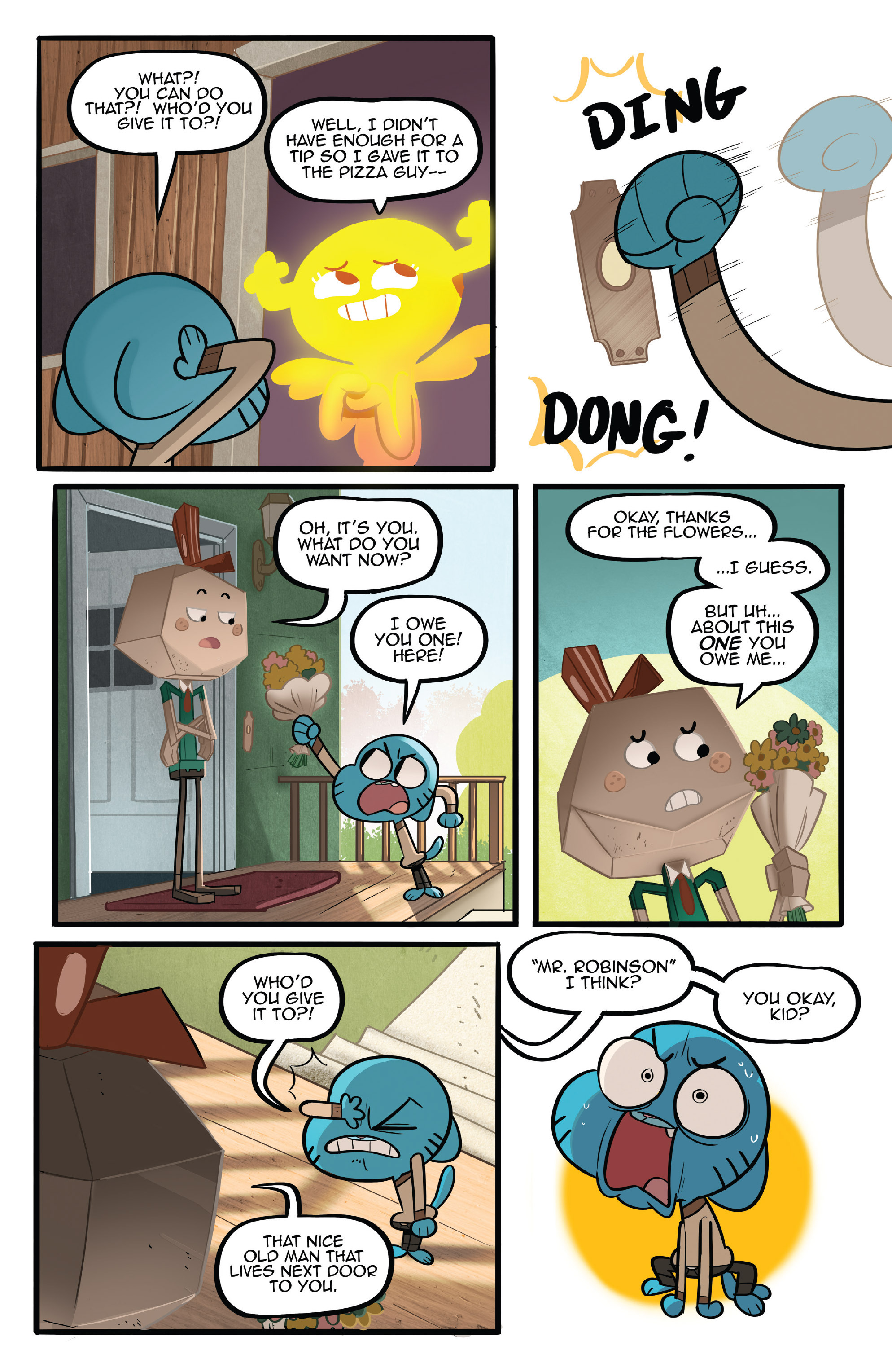 Read online The Amazing World of Gumball comic -  Issue #7 - 12