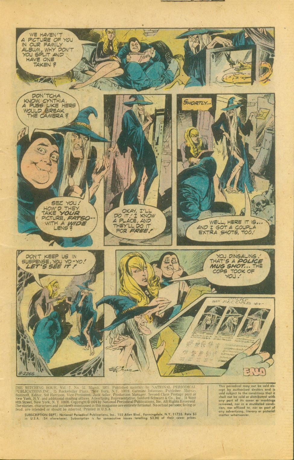 Read online The Witching Hour (1969) comic -  Issue #52 - 4