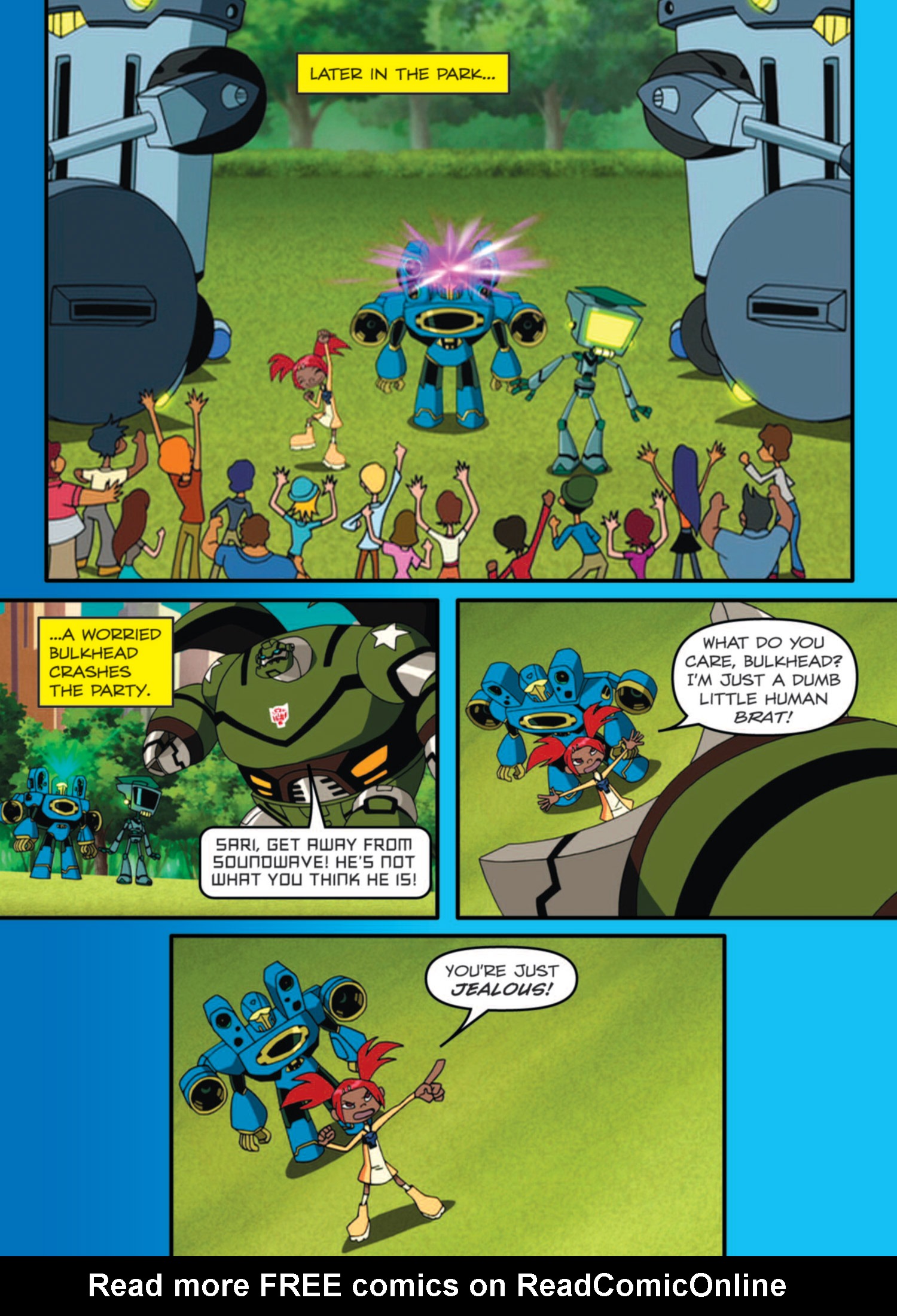 Read online Transformers Animated comic -  Issue #4 - 76