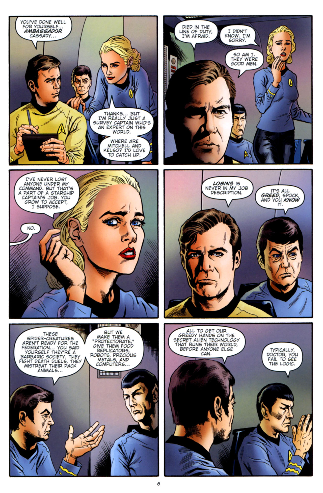 Read online Star Trek: Mission's End comic -  Issue #2 - 8