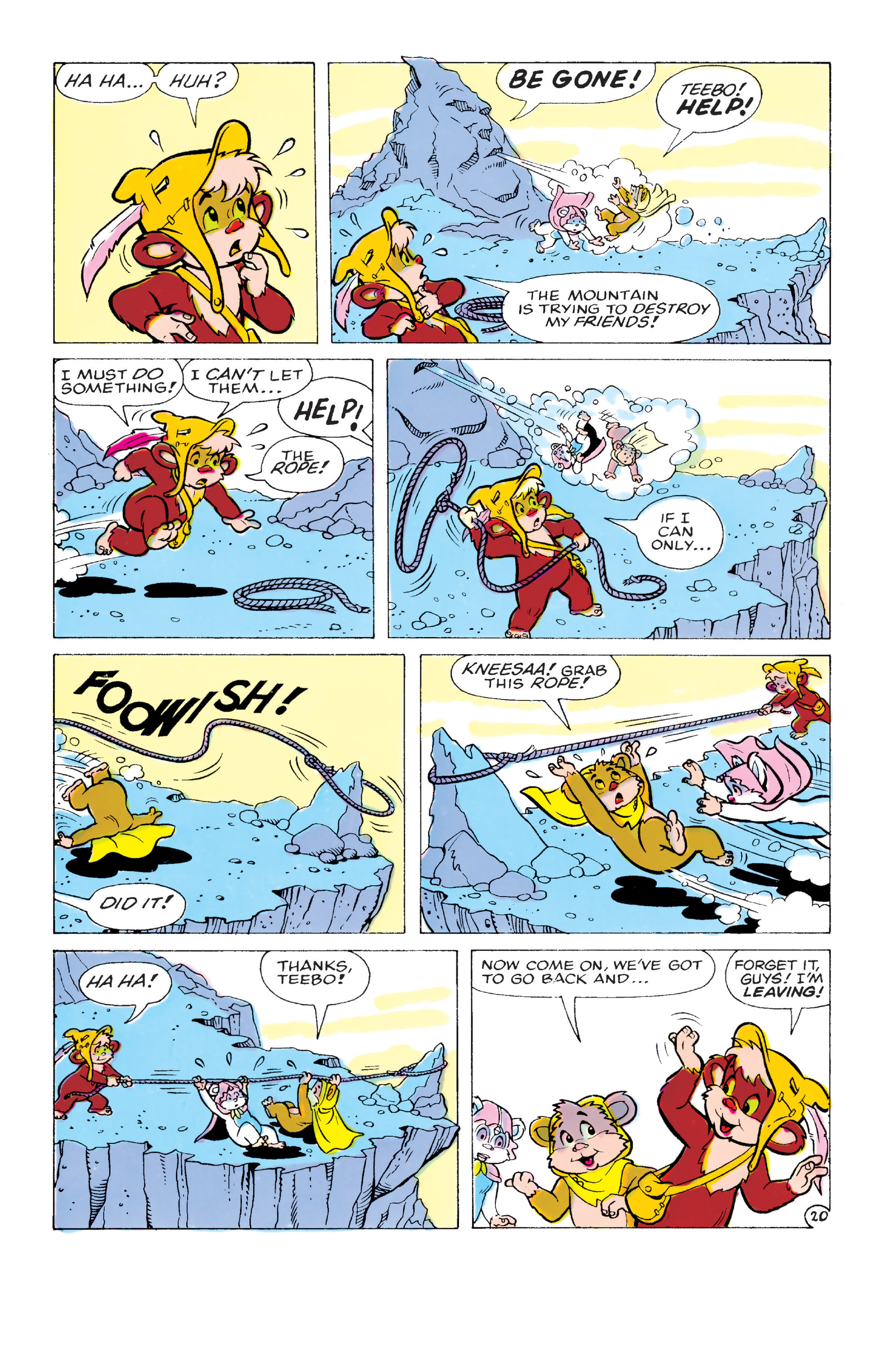 Read online Ewoks comic -  Issue #7 - 21