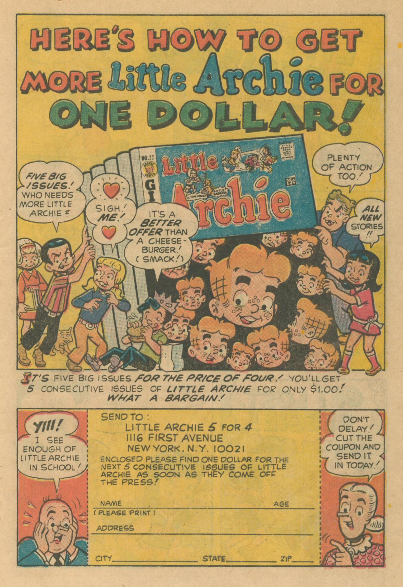 Read online The Adventures of Little Archie comic -  Issue #82 - 31