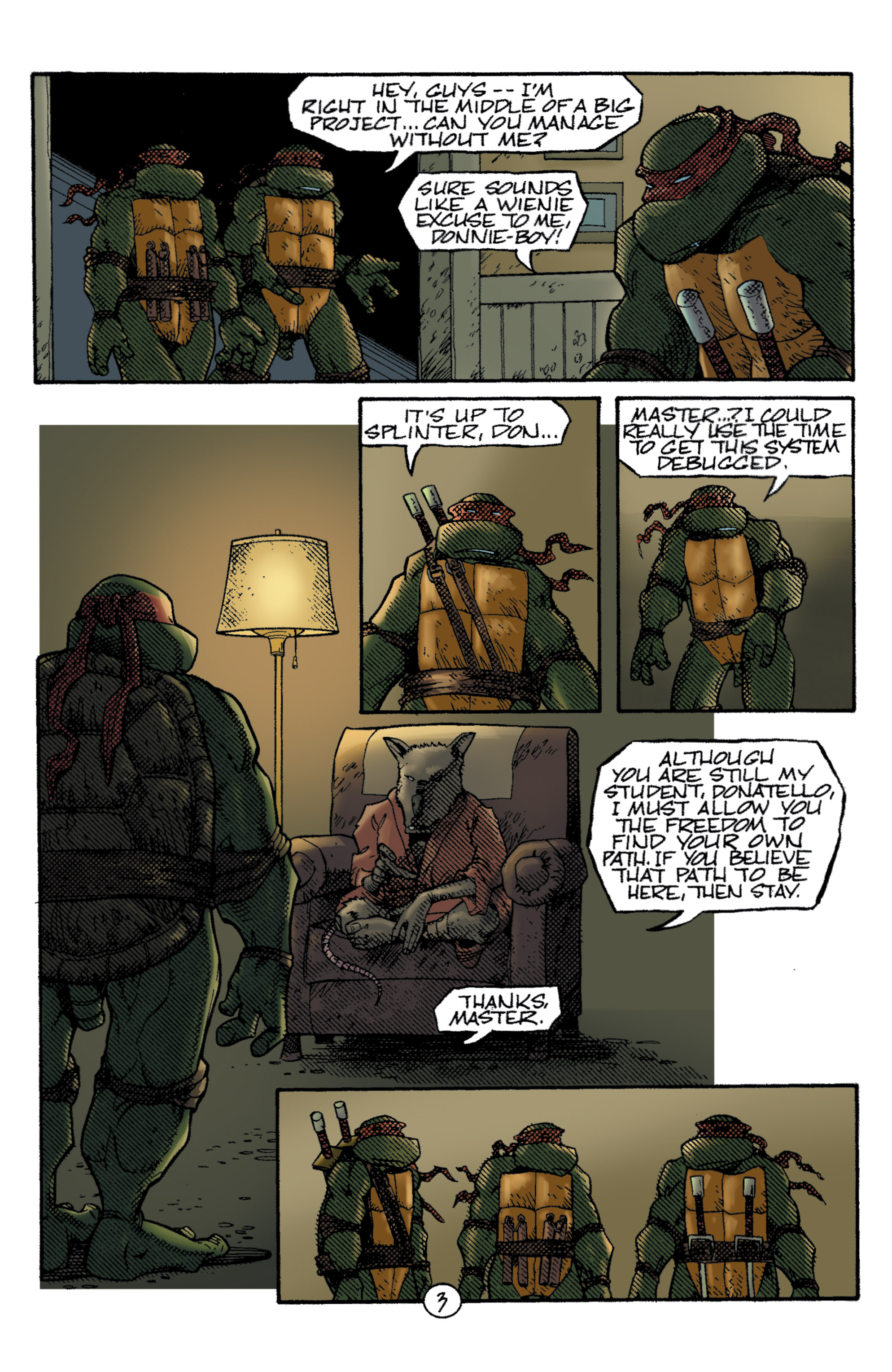 Read online Teenage Mutant Ninja Turtles Color Classics (2015) comic -  Issue #1 - 5