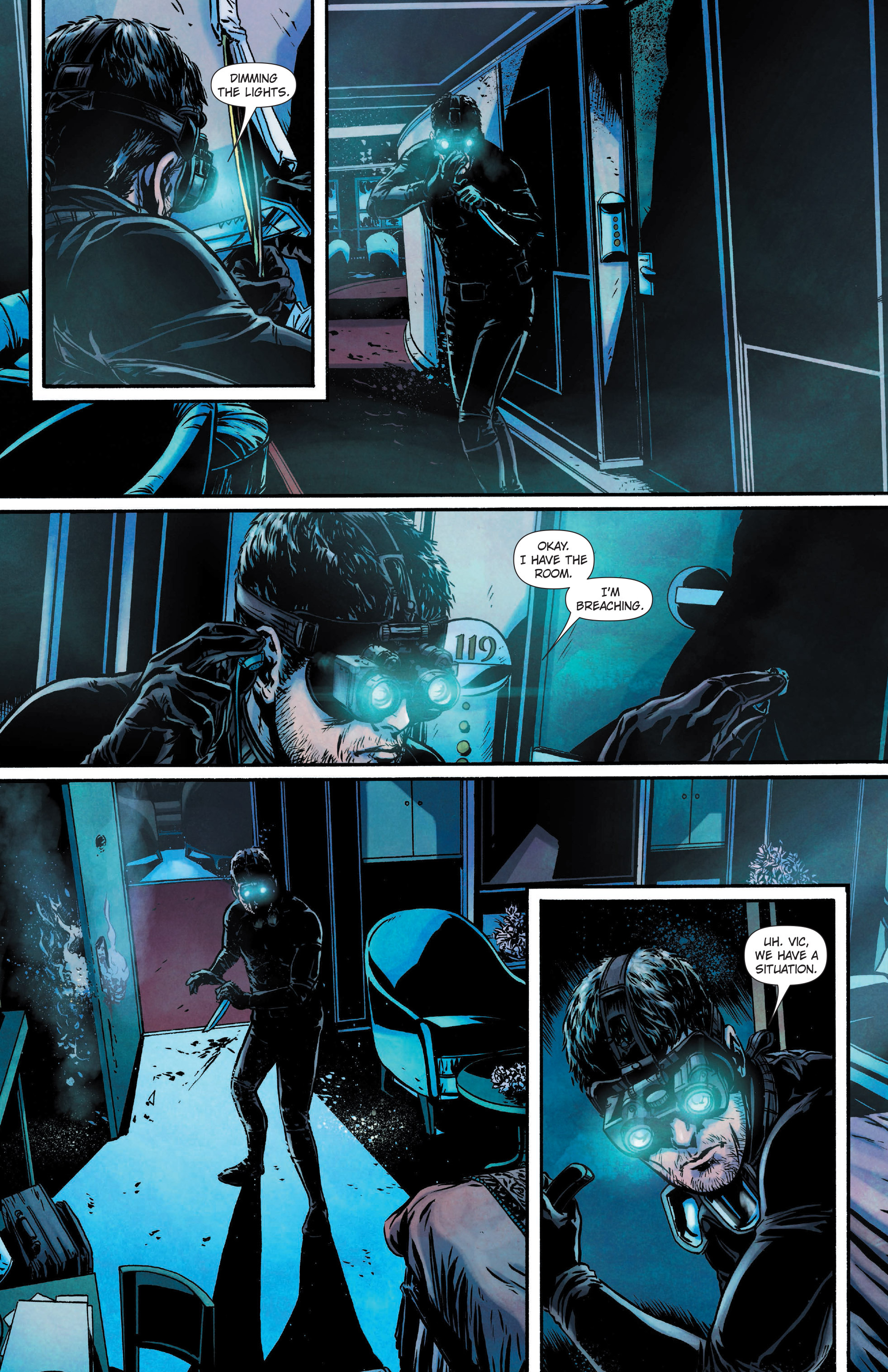 Read online Tom Clancy's Splinter Cell: Echoes comic -  Issue #2 - 8