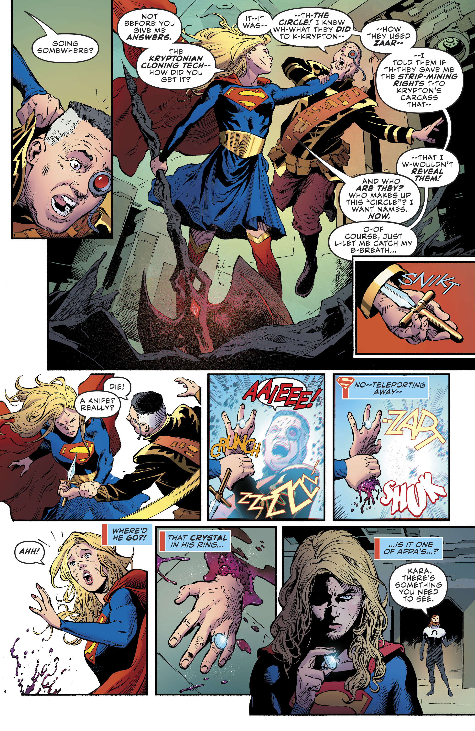 Read online Supergirl (2016) comic -  Issue #28 - 15