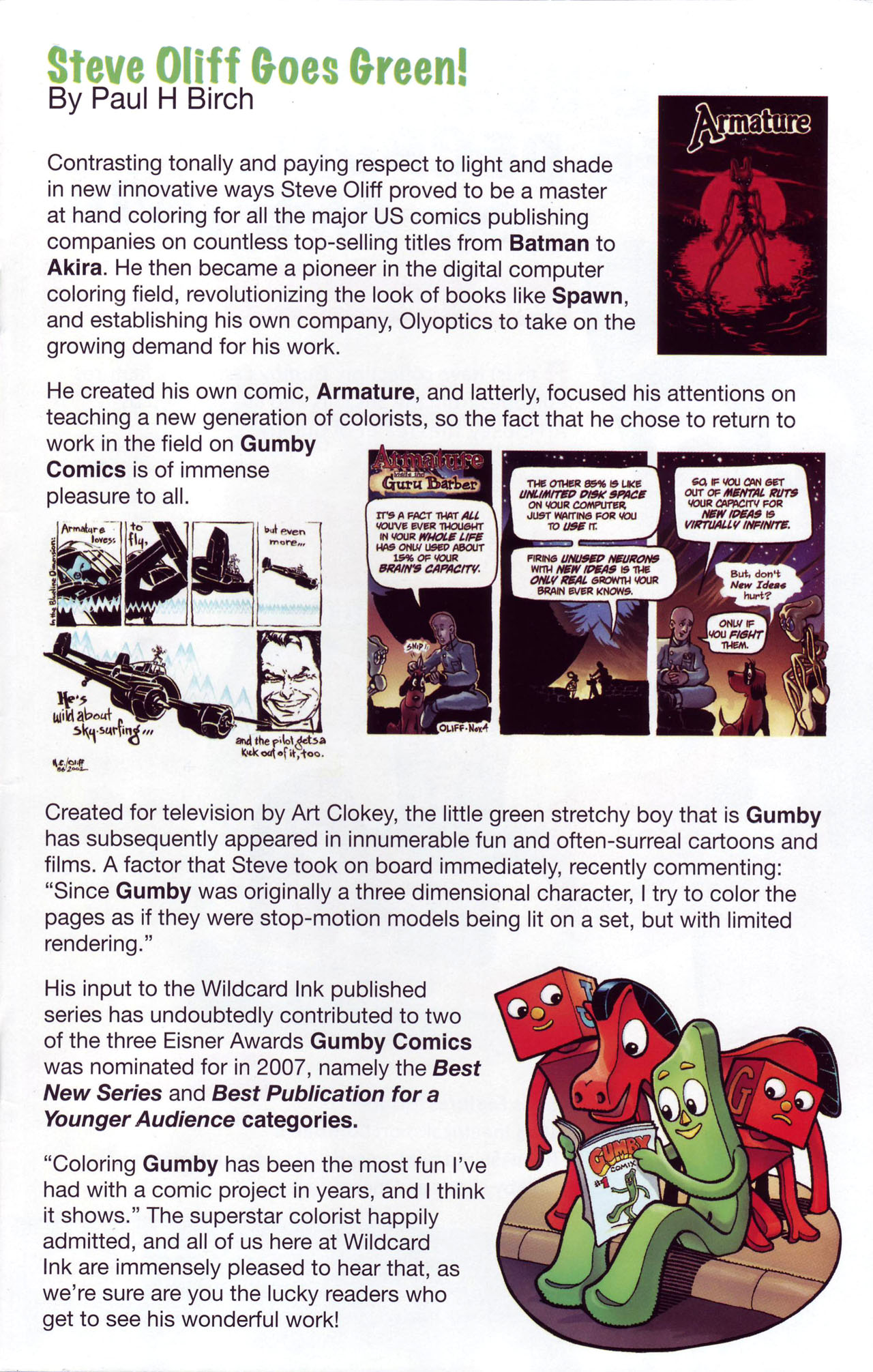 Read online Gumby (2006) comic -  Issue #3 - 43