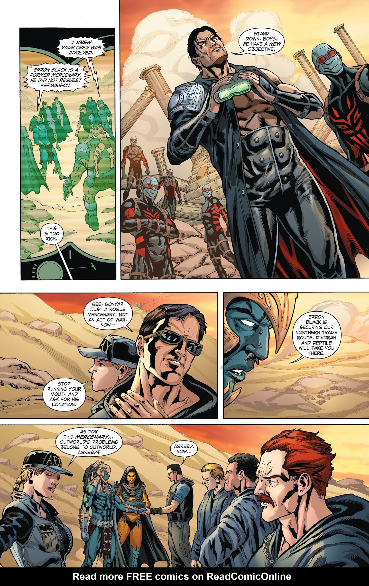 Read online Mortal Kombat X [I] comic -  Issue # _TPB 1 - 92