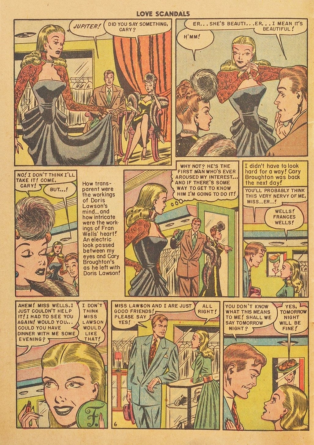 Read online Love Scandals comic -  Issue #1 - 8