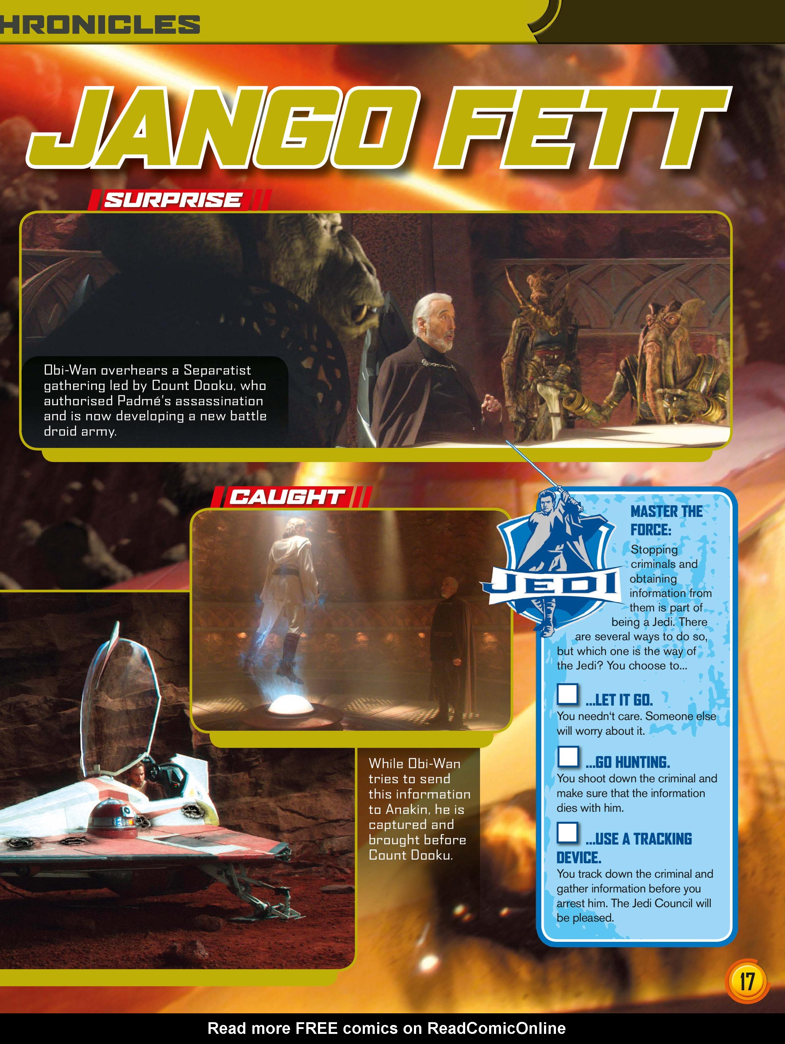 Read online Star Wars Jedi Master Magazine comic -  Issue #2 - 17