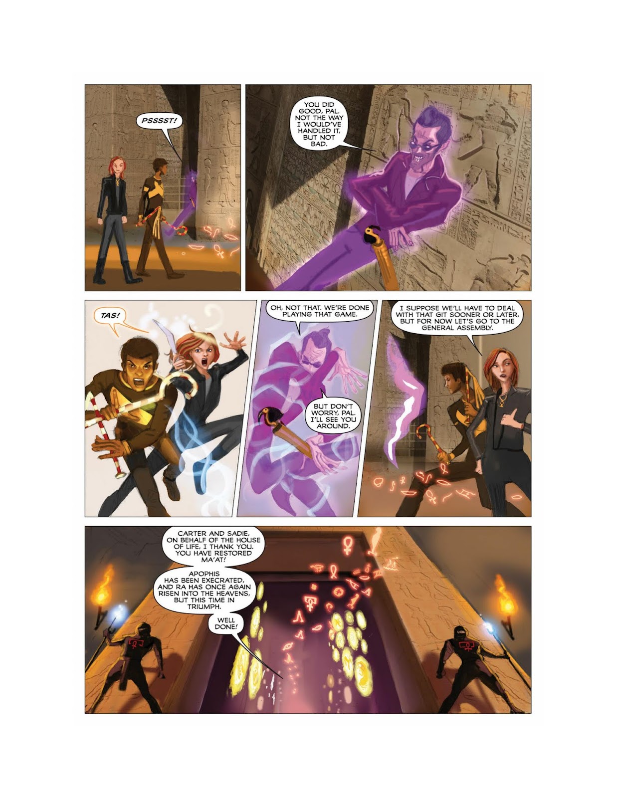 The Kane Chronicles issue TPB 3 (Part 2) - Page 56