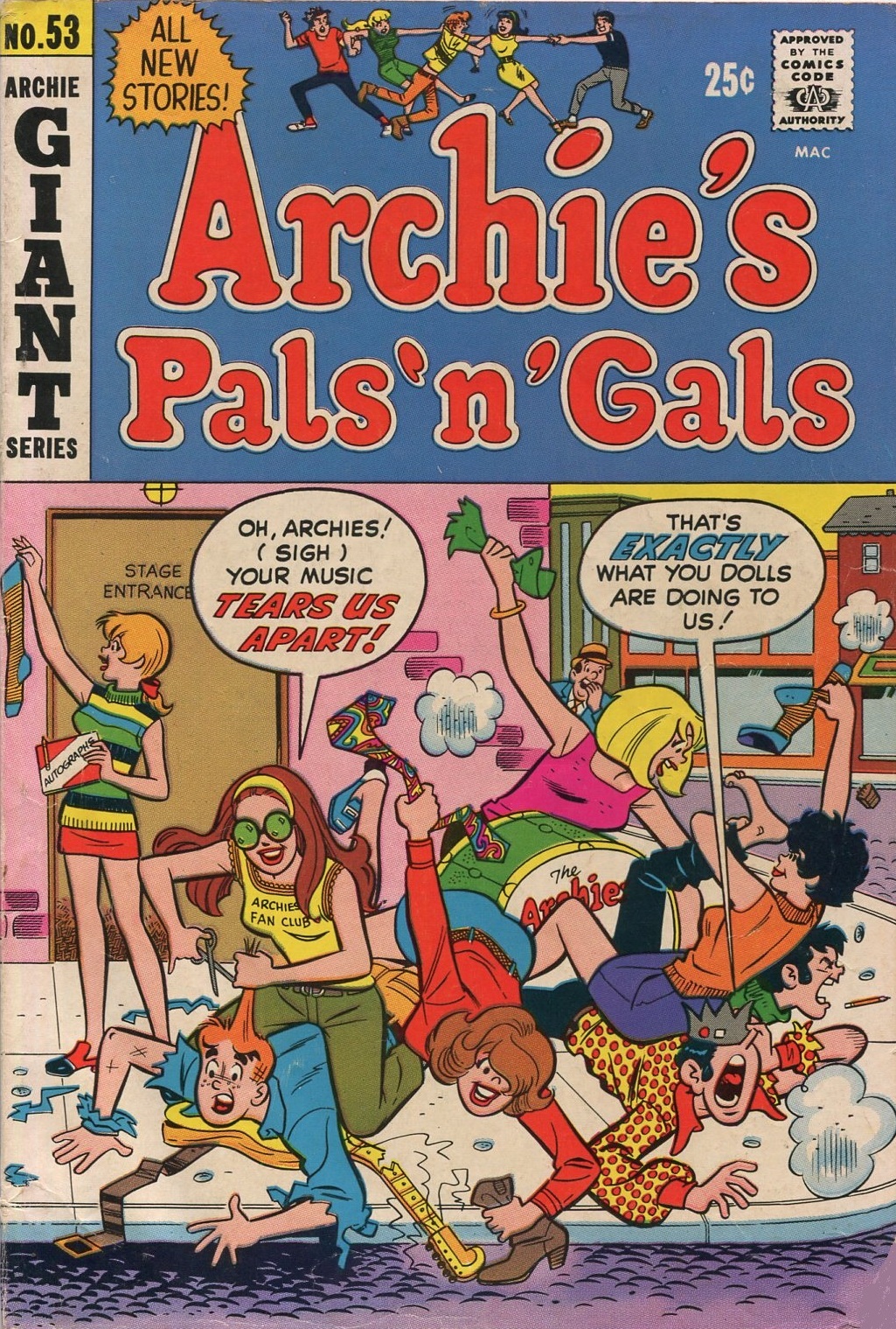 Read online Archie's Pals 'N' Gals (1952) comic -  Issue #53 - 1