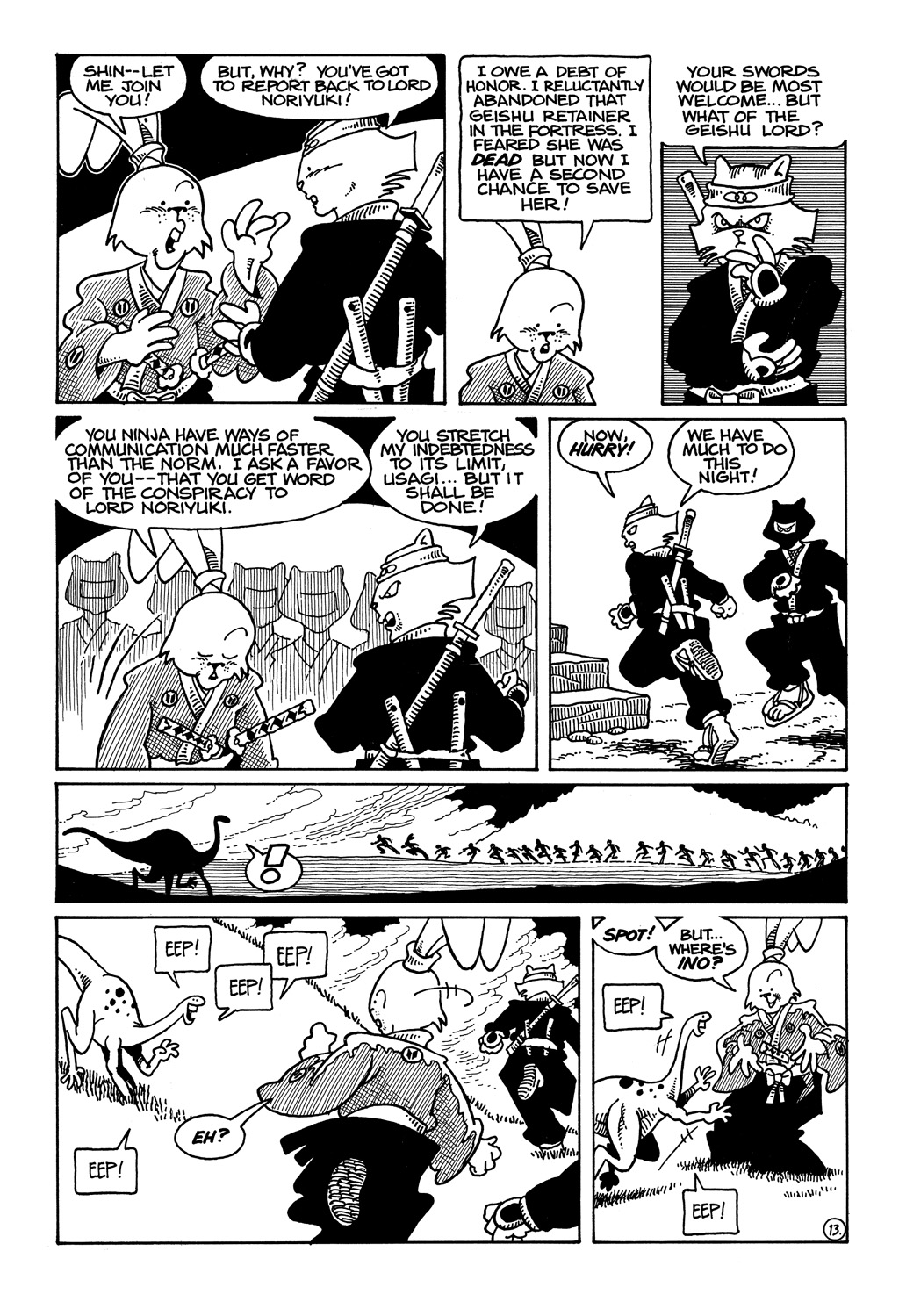 Read online Usagi Yojimbo (1987) comic -  Issue #16 - 15