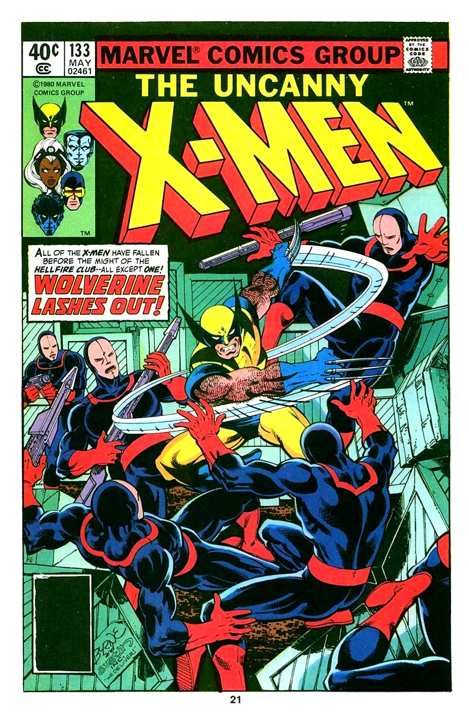 Read online The Official Marvel Index To The X-Men comic -  Issue #7 - 23