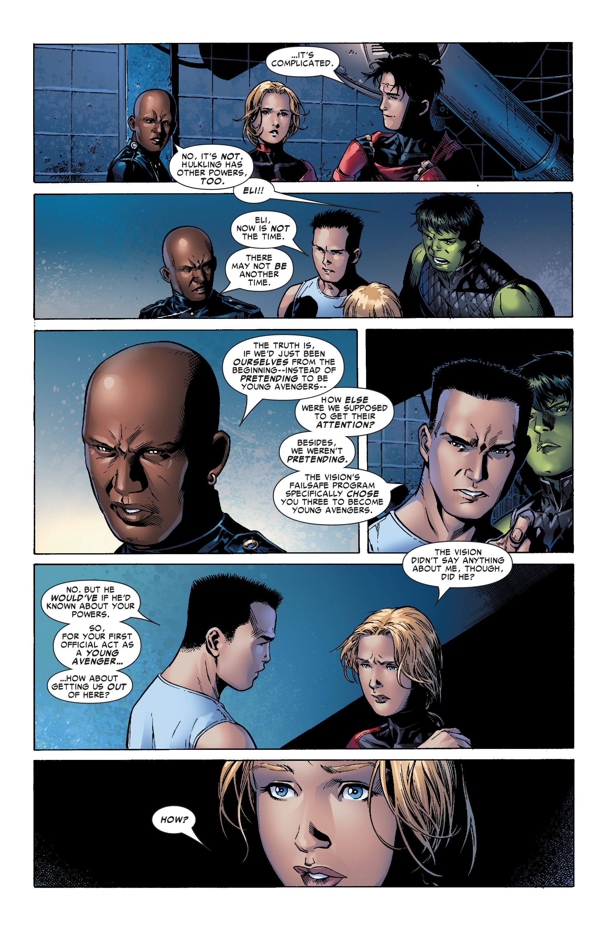 Read online Young Avengers by Heinberg & Cheung Omnibus comic -  Issue # TPB (Part 1) - 77