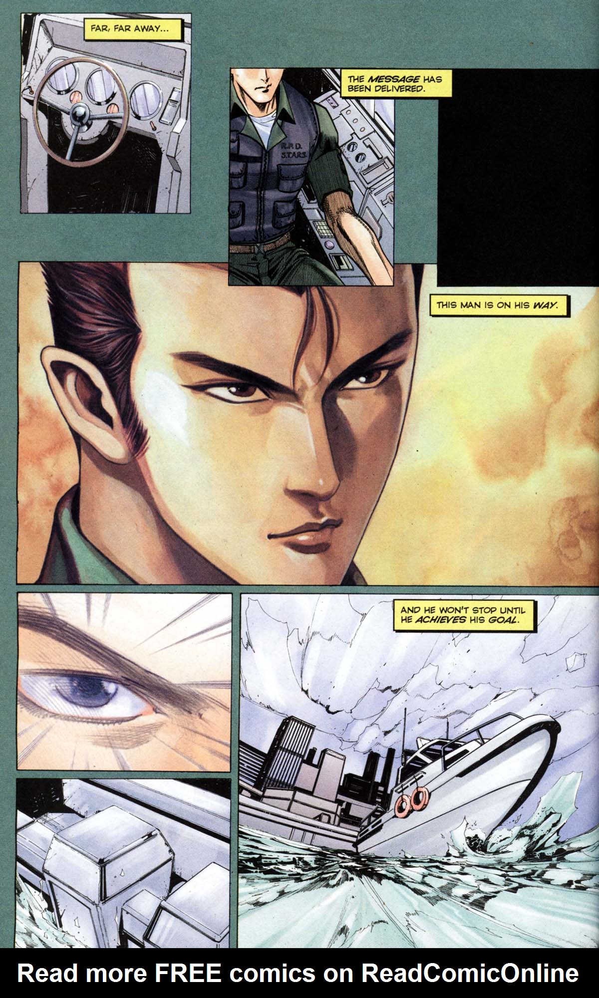 Read online Resident Evil Code: Veronica comic -  Issue #1 - 96