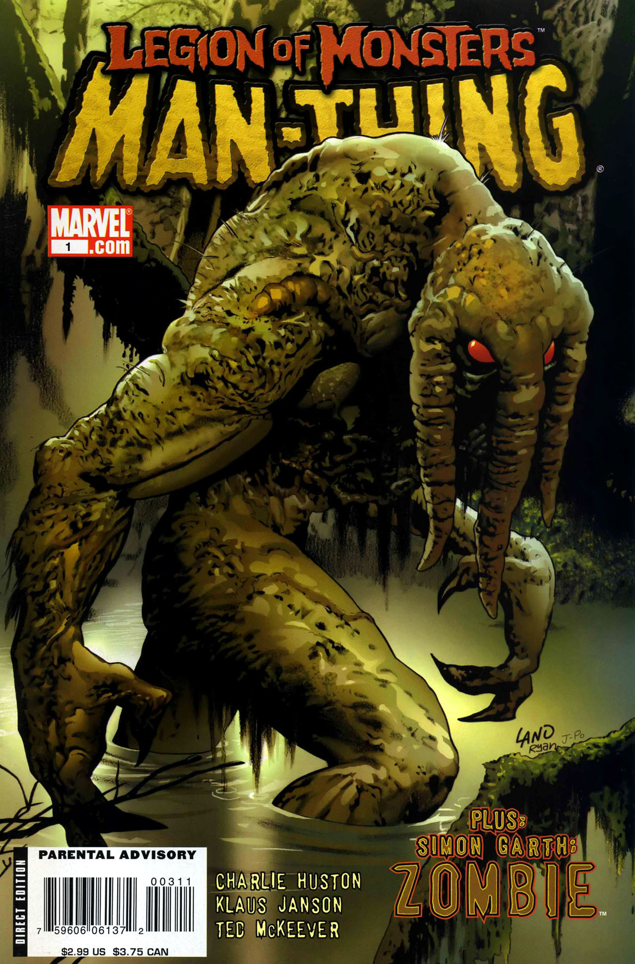 Read online Legion of Monsters: Man-Thing comic -  Issue # Full - 1