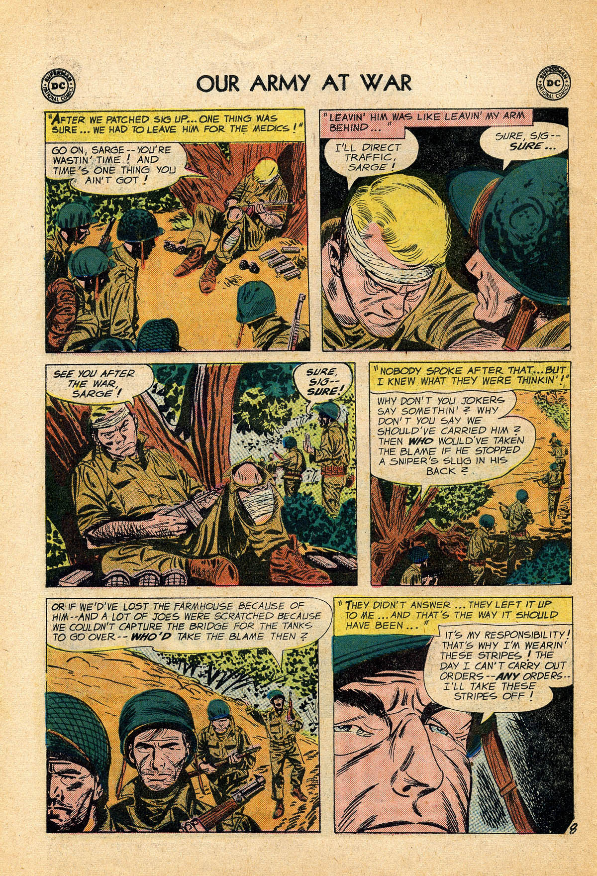 Read online Our Army at War (1952) comic -  Issue #88 - 10