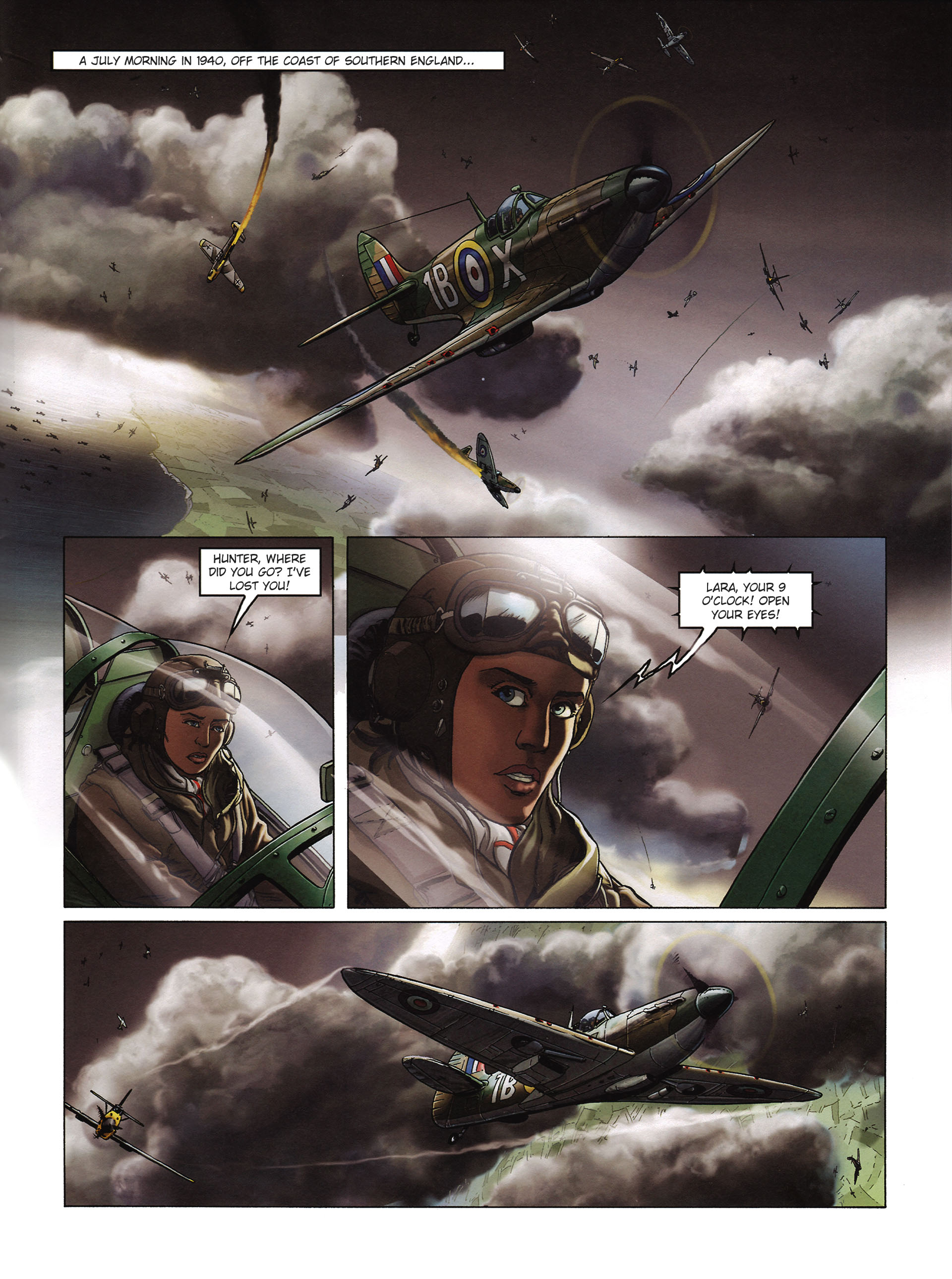 Read online Lady Spitfire comic -  Issue #1 - 4