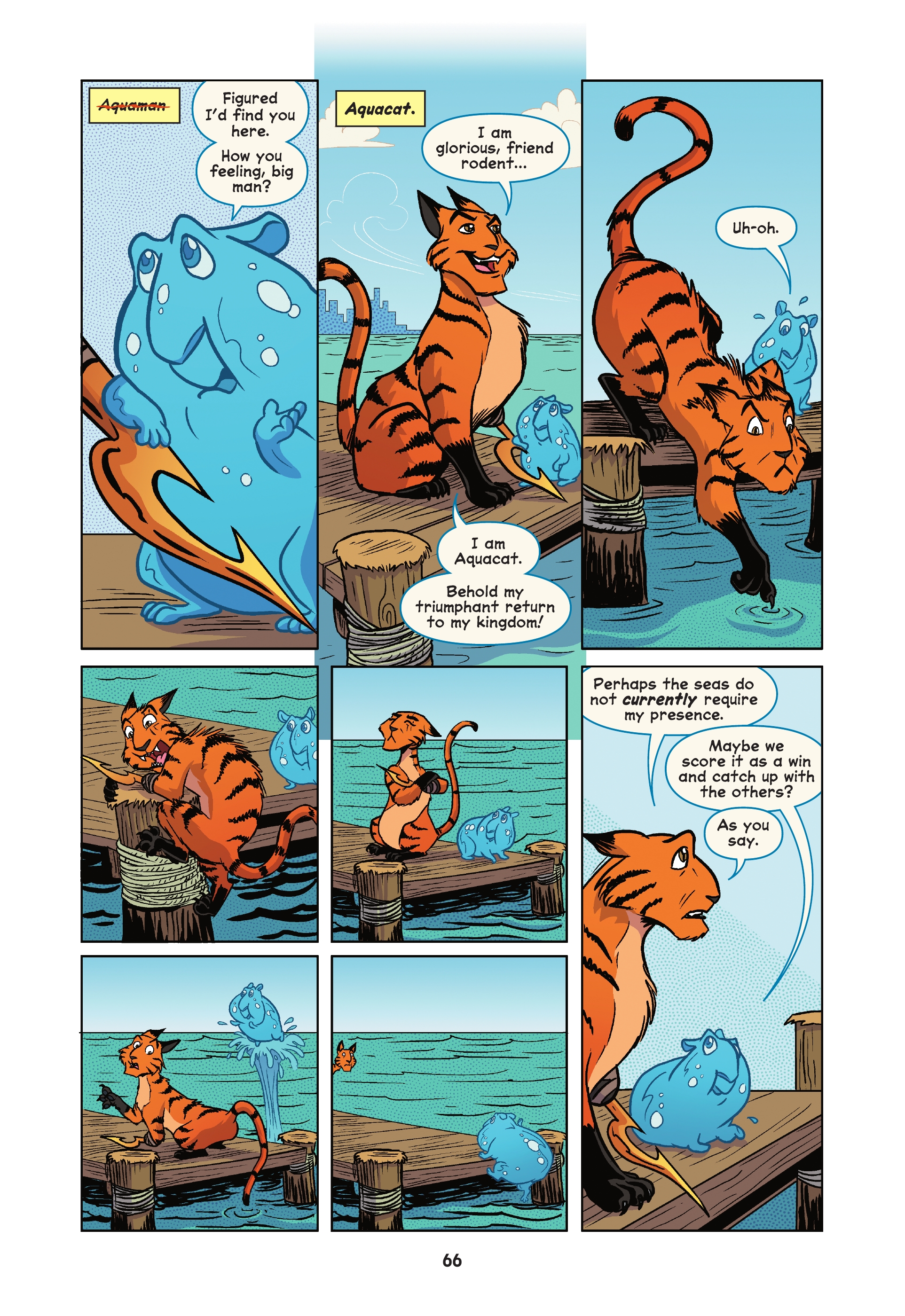 Read online DC League of Super-Pets: The Great Mxy-Up comic -  Issue # TPB (Part 1) - 64