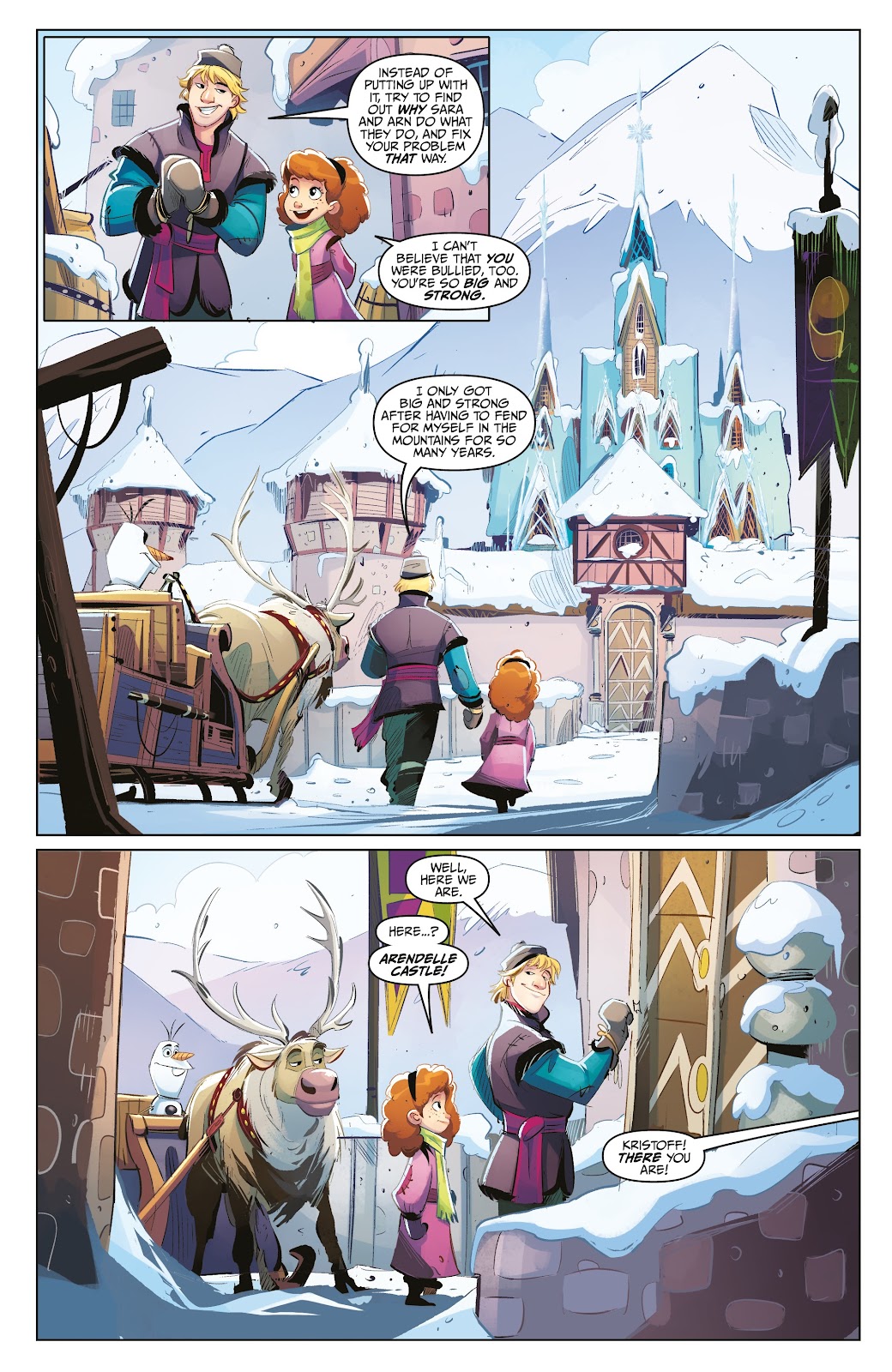 Read online Disney Frozen: The Hero Within comic -  Issue #1 - 13