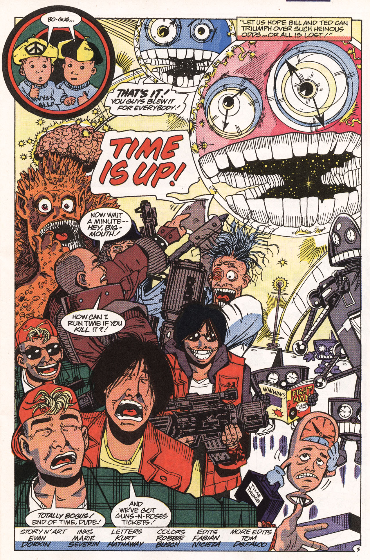 Read online Bill & Ted's Excellent Comic Book comic -  Issue #7 - 5